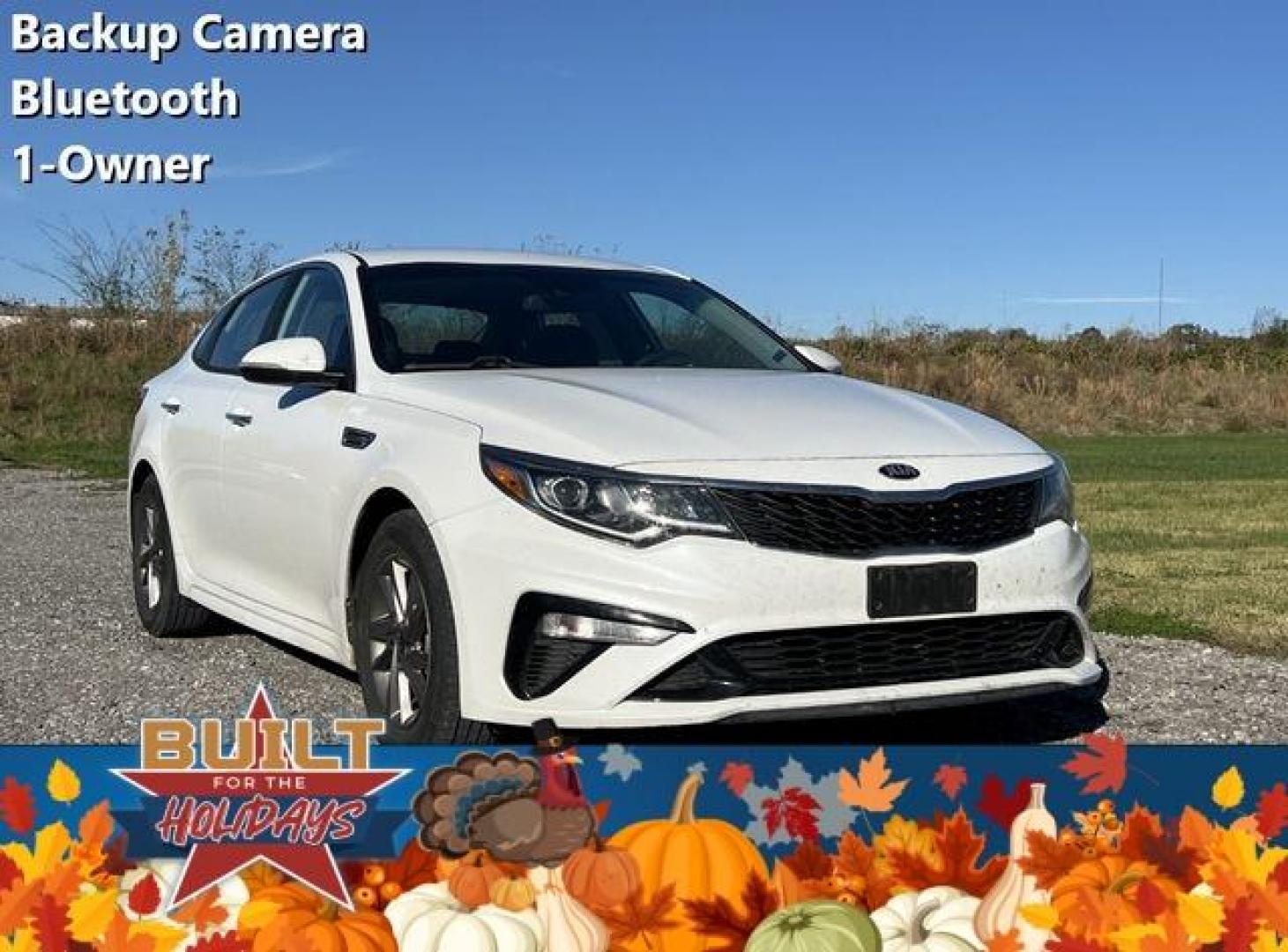 2020 WHITE /Black KIA OPTIMA LX (5XXGT4L36LG) with an 2.4L engine, Automatic transmission, located at 2990 Old Orchard Rd., Jackson, MO, 63755, 37.354214, -89.612106 - Photo#0