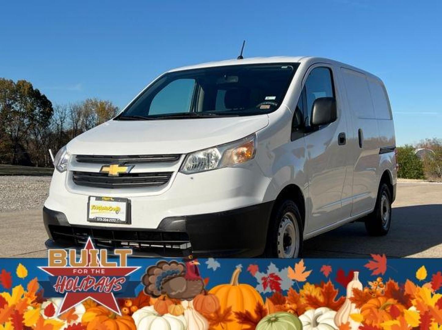 2015 WHITE /Gray CHEVROLET CITY EXPRESS LS (3N63M0YN2FK) with an 2.0L engine, Automatic transmission, located at 2990 Old Orchard Rd., Jackson, MO, 63755, 37.354214, -89.612106 - Photo#2