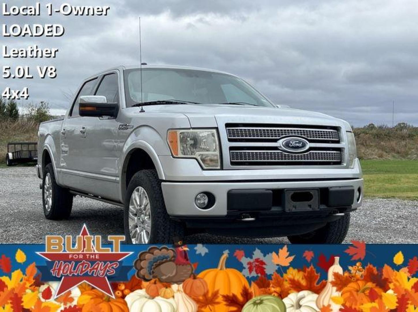 2012 SILVER /Gray FORD F150 PLATINUM (1FTFW1EF9CF) with an 5.0L engine, Automatic transmission, located at 2990 Old Orchard Rd., Jackson, MO, 63755, 37.354214, -89.612106 - Photo#0