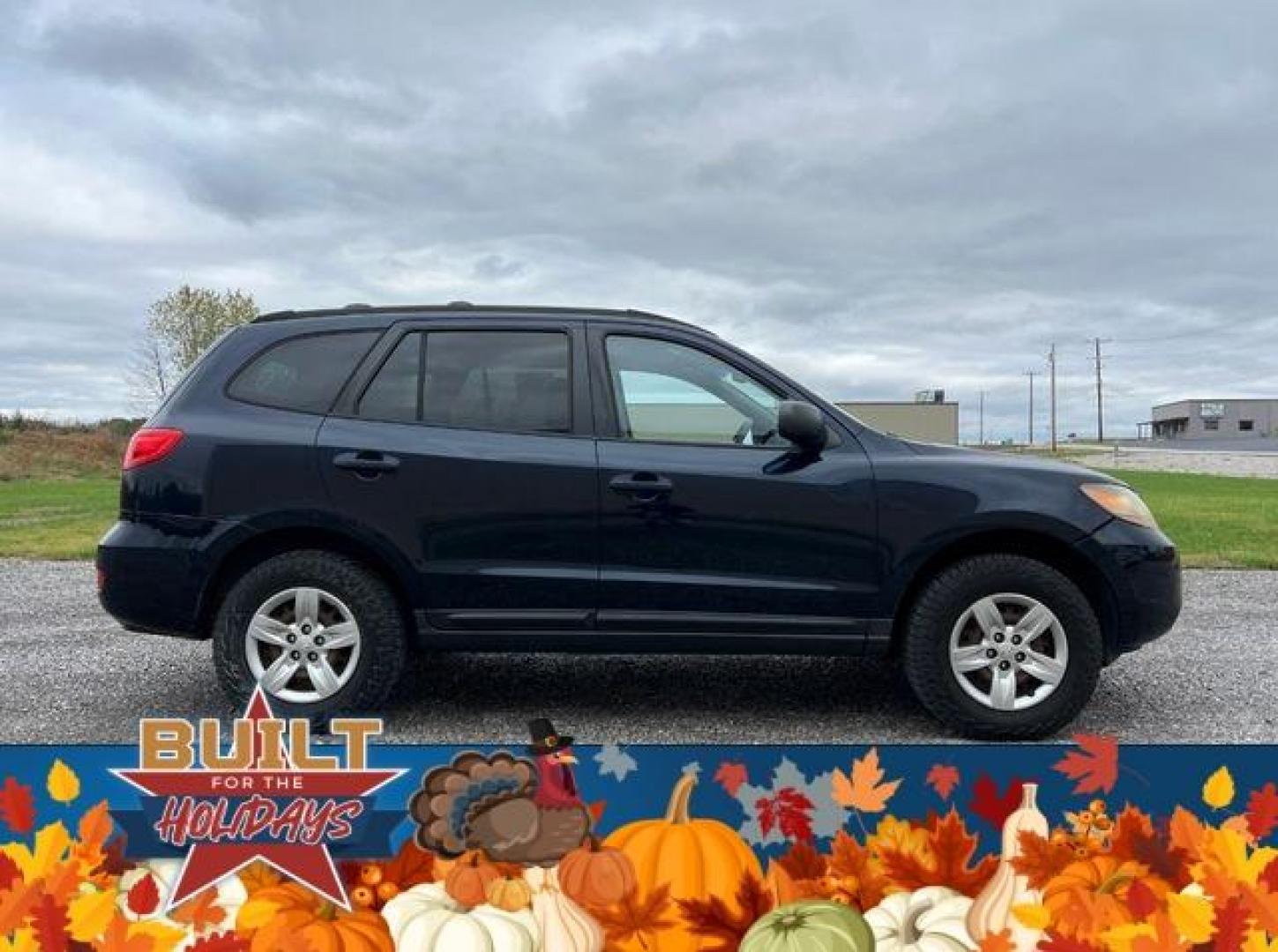 2009 NAVY /Gray HYUNDAI SANTA FE GLS (5NMSG13D79H) with an 2.7L engine, Automatic transmission, located at 2990 Old Orchard Rd., Jackson, MO, 63755, 37.354214, -89.612106 - Photo#5