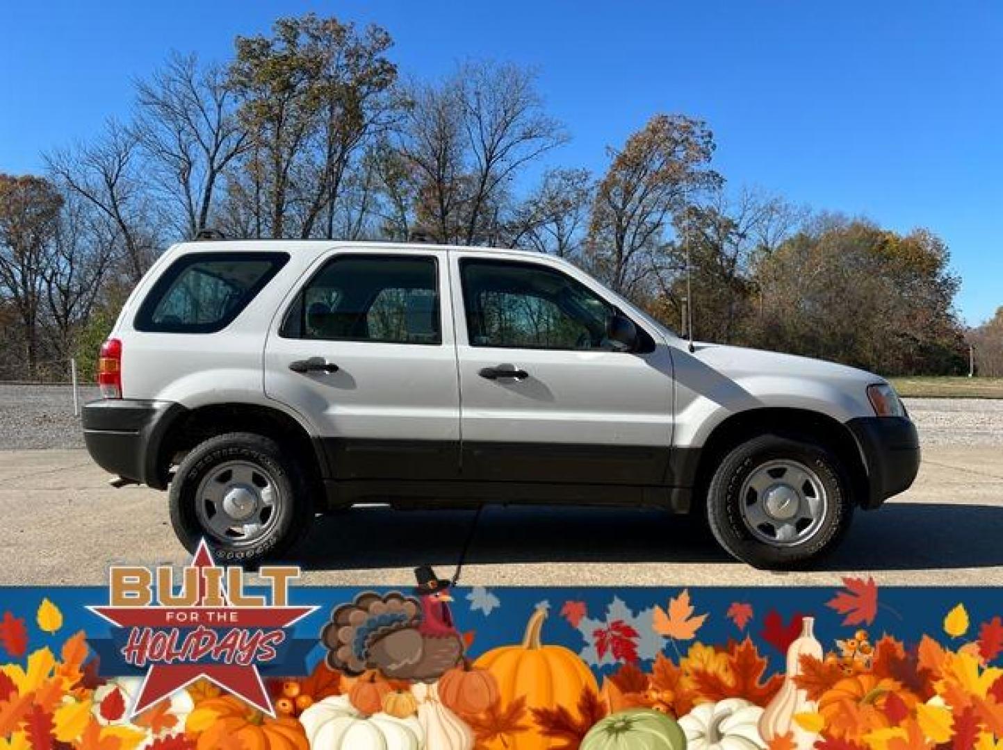 2003 WHITE /Tan FORD ESCAPE XLS (1FMYU02163K) with an 3.0L engine, Automatic transmission, located at 2990 Old Orchard Rd., Jackson, MO, 63755, 37.354214, -89.612106 - Photo#4