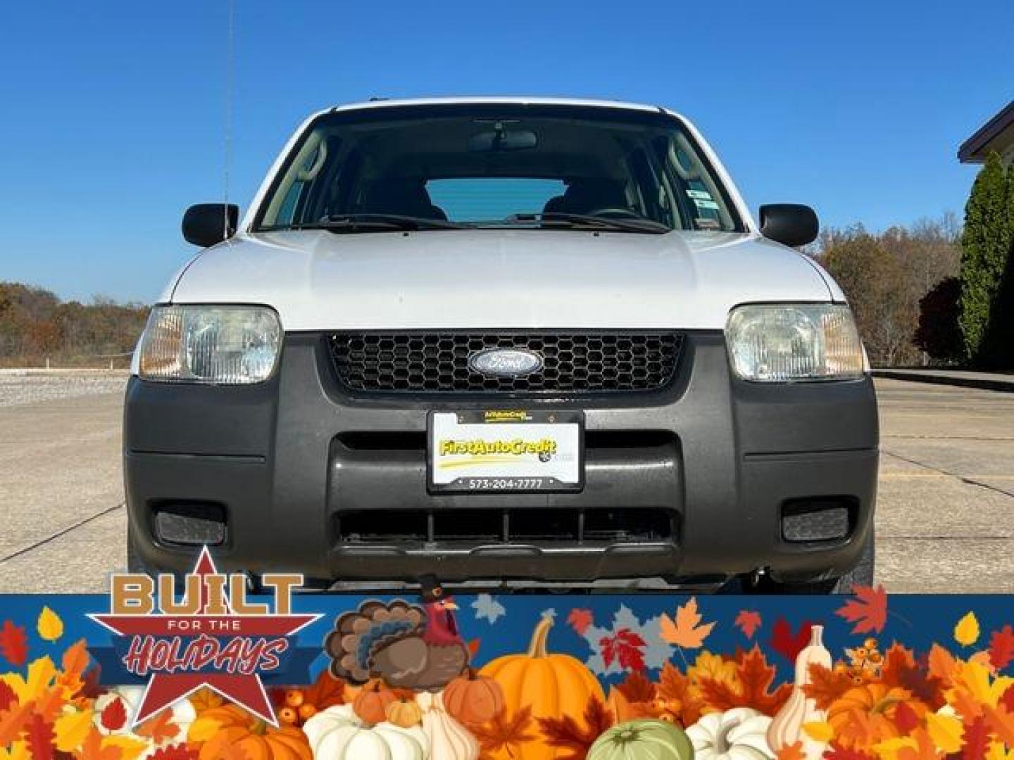 2003 WHITE /Tan FORD ESCAPE XLS (1FMYU02163K) with an 3.0L engine, Automatic transmission, located at 2990 Old Orchard Rd., Jackson, MO, 63755, 37.354214, -89.612106 - Photo#8