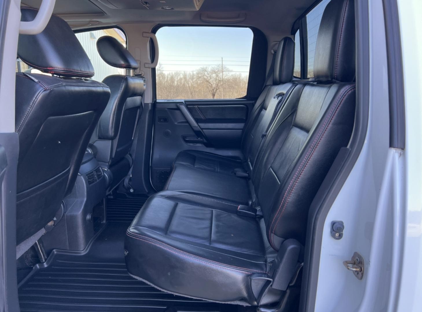 2012 WHITE /Black Leather Nissan Titan PRO-4X (1N6BA0EC6CN) with an 5.6L V8 engine, Automatic transmission, located at 2990 Old Orchard Rd., Jackson, MO, 63755, 37.354214, -89.612106 - 2012 Nissan Titan PRO-4X 165xxx miles 4x4 5.6L V8 Automatic Leather Navigation Rear Entertainment Power/Heated Seats Cruise Power Windows/Locks/Mirrors We have financing available and we accept trades! Fill out a credit application on our website or come by today! If you have any questio - Photo#19