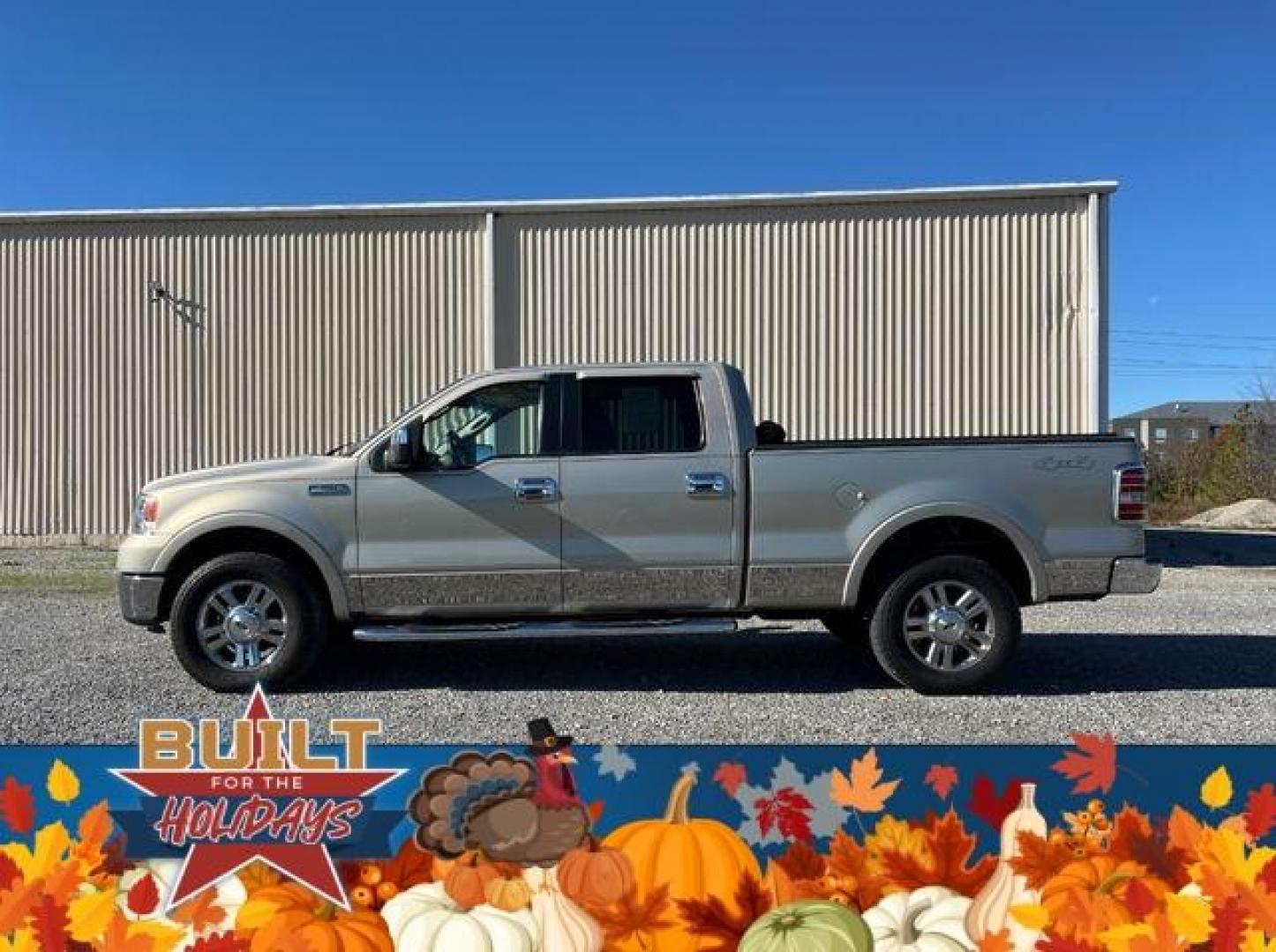 2006 GOLD /Tan FORD F150 LARIAT (1FTPW14V86K) with an 5.4L engine, Automatic transmission, located at 2990 Old Orchard Rd., Jackson, MO, 63755, 37.354214, -89.612106 - Photo#8