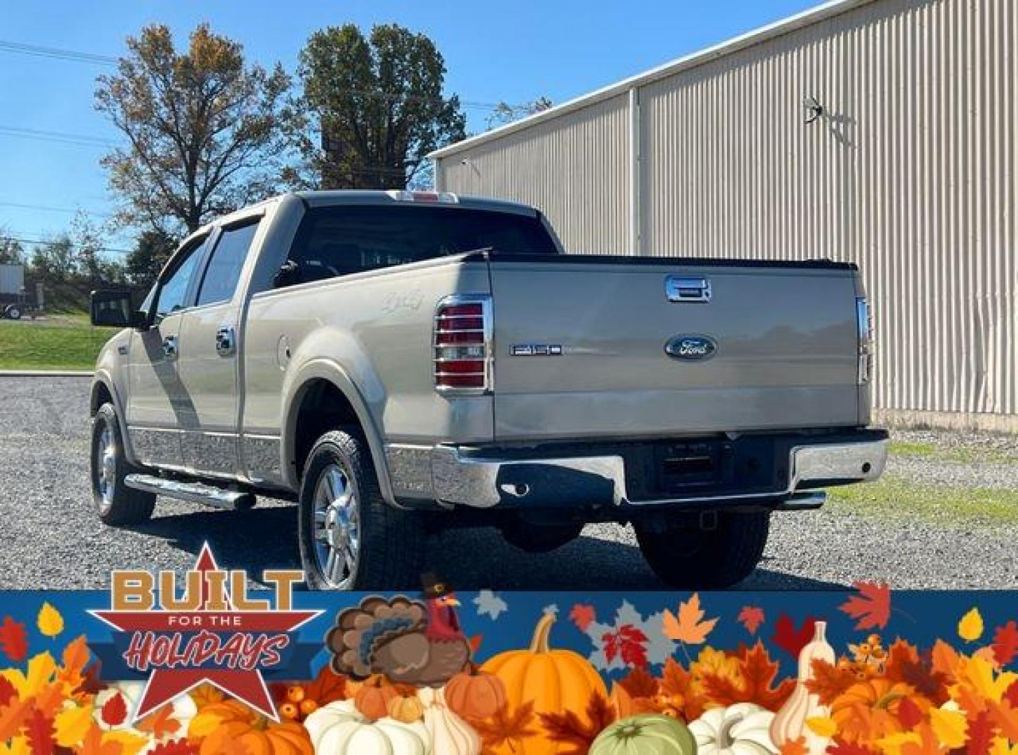 2006 GOLD /Tan FORD F150 LARIAT (1FTPW14V86K) with an 5.4L engine, Automatic transmission, located at 2990 Old Orchard Rd., Jackson, MO, 63755, 37.354214, -89.612106 - Photo#9