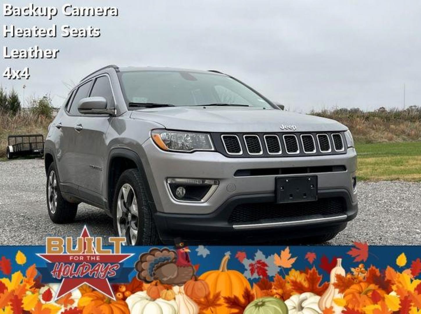 2020 SILVER /Black/Ski Gray JEEP COMPASS LIMITED (3C4NJDCBXLT) with an 2.4L engine, Automatic transmission, located at 2990 Old Orchard Rd., Jackson, MO, 63755, 37.354214, -89.612106 - Photo#0