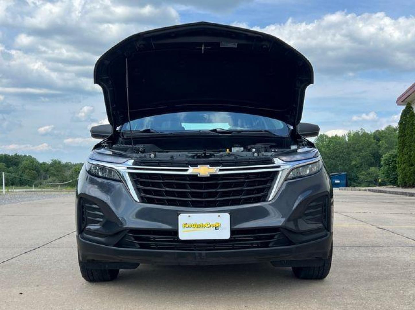 2022 GREY /Gray CHEVROLET EQUINOX LS (3GNAX5EV2NS) with an 1.5L engine, Automatic transmission, located at 2990 Old Orchard Rd., Jackson, MO, 63755, 37.354214, -89.612106 - Photo#36