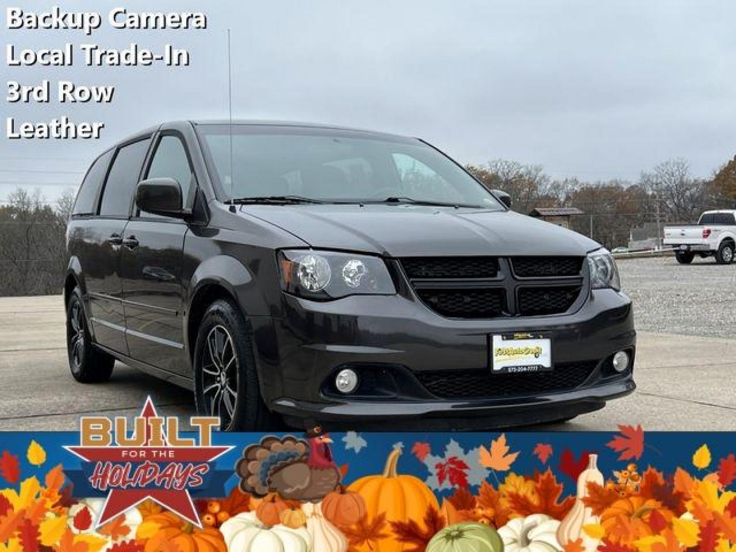 2016 GRAY /Black DODGE GRAND CARAVAN R/T (2C4RDGEG1GR) with an 3.6L engine, Automatic transmission, located at 2990 Old Orchard Rd., Jackson, MO, 63755, 37.354214, -89.612106 - Photo#0