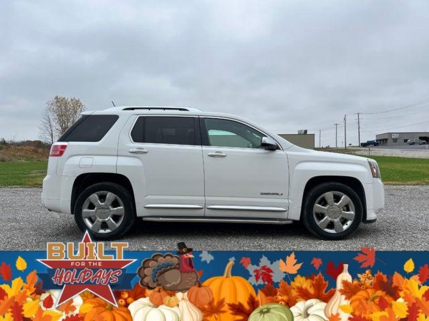 2014 WHITE /Black GMC TERRAIN DENALI (2GKFLUE35E6) with an 3.6L engine, Automatic transmission, located at 2990 Old Orchard Rd., Jackson, MO, 63755, 37.354214, -89.612106 - Photo#9