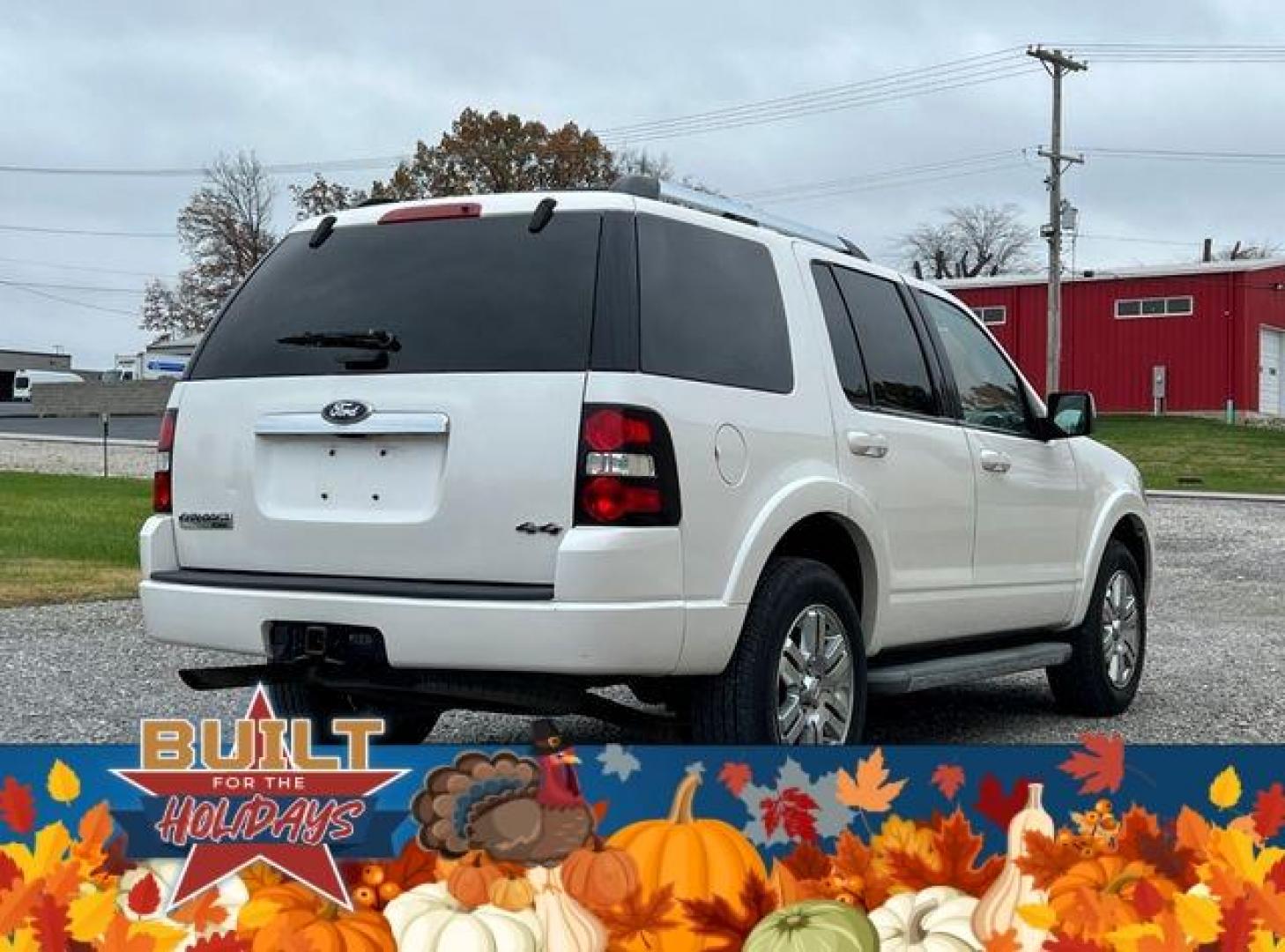 2010 WHITE /Tan FORD EXPLORER LIMITED (1FMEU7F82AU) with an 4.6L engine, Automatic transmission, located at 2990 Old Orchard Rd., Jackson, MO, 63755, 37.354214, -89.612106 - Photo#11