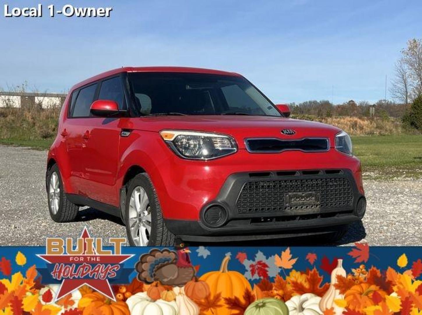 2015 RED /Black KIA SOUL + (KNDJP3A58F7) with an 2.0L engine, Automatic transmission, located at 2990 Old Orchard Rd., Jackson, MO, 63755, 37.354214, -89.612106 - Photo#0