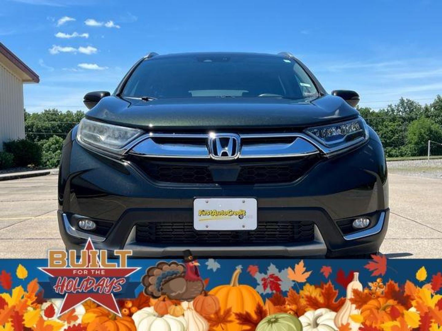 2017 GREEN /Black HONDA CR-V TOURING (5J6RW1H98HL) with an 1.5L engine, Continuously Variable transmission, located at 2990 Old Orchard Rd., Jackson, MO, 63755, 37.354214, -89.612106 - Photo#29