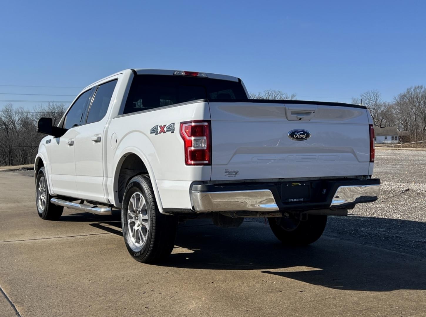 2018 WHITE /Tan Leather FORD F150 LARIAT (1FTEW1E56JF) with an 5.0L V8 engine, Automatic transmission, located at 2990 Old Orchard Rd., Jackson, MO, 63755, 37.354214, -89.612106 - 2018 Ford F-150 Lariat 139xxx miles 4x4 5.0L V8 Automatic Leather New Tires Backup Camera Power/Heated/Cooled Seats Bluetooth Cruise Power Windows/Locks/Mirrors We have financing available and we accept trades! Fill out a credit application on our website or come by today! If you have a - Photo#10