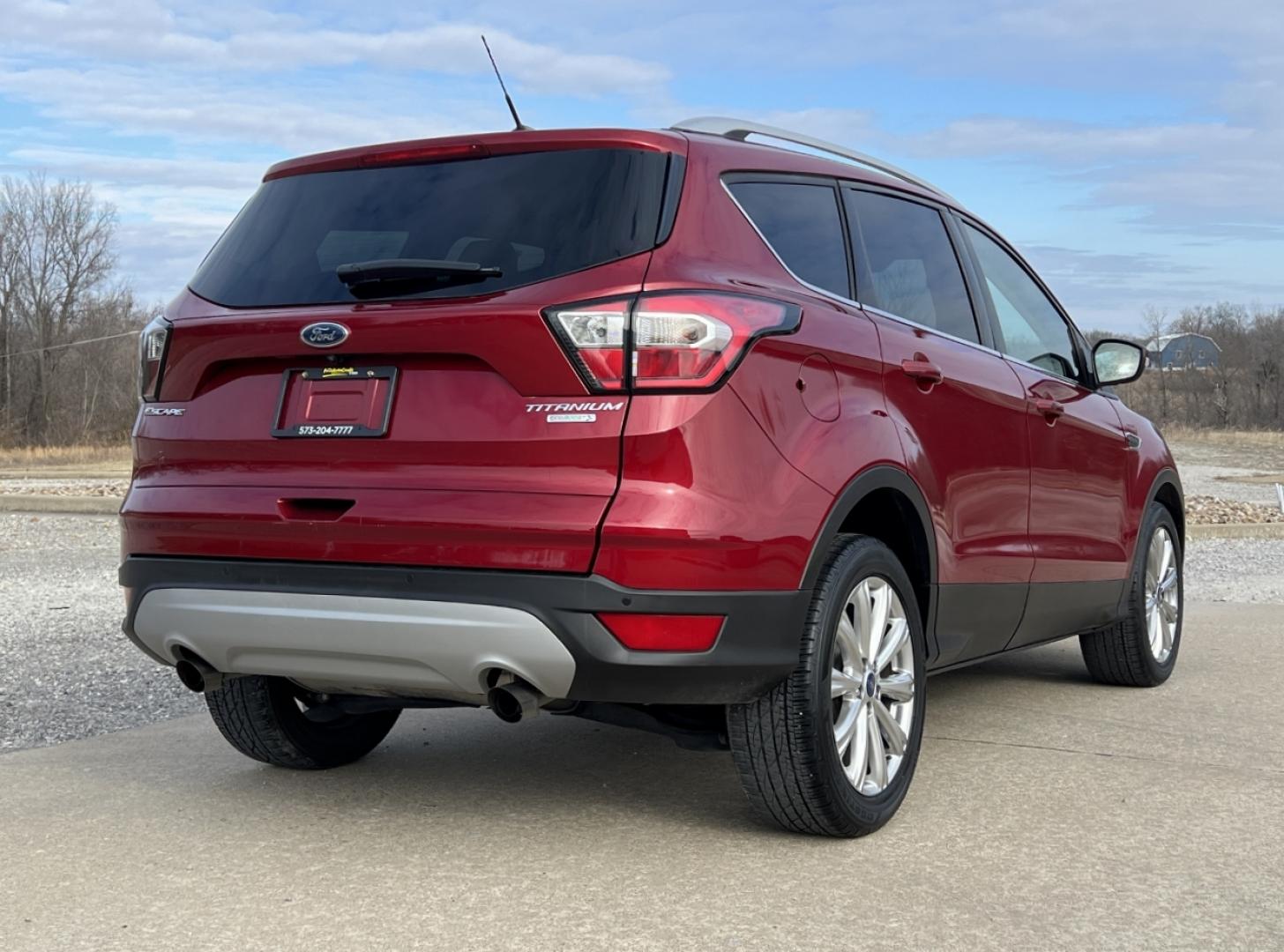 2017 RED /Tan Leather Ford Escape Titanium (1FMCU0JD5HU) with an 1.5L 4 Cyl. engine, Automatic transmission, located at 2990 Old Orchard Rd., Jackson, MO, 63755, 37.354214, -89.612106 - 2017 Ford Escape Titanium Only 45xxx miles Front Wheel Drive 1.5L 4 Cyl. Automatic Leather Power/Heated Seats Backup Camera Bluetooth Cruise Remote Start Power Windows/Locks/Mirrors We have financing available and we accept trades! Fill out a credit application on our website or come by - Photo#9