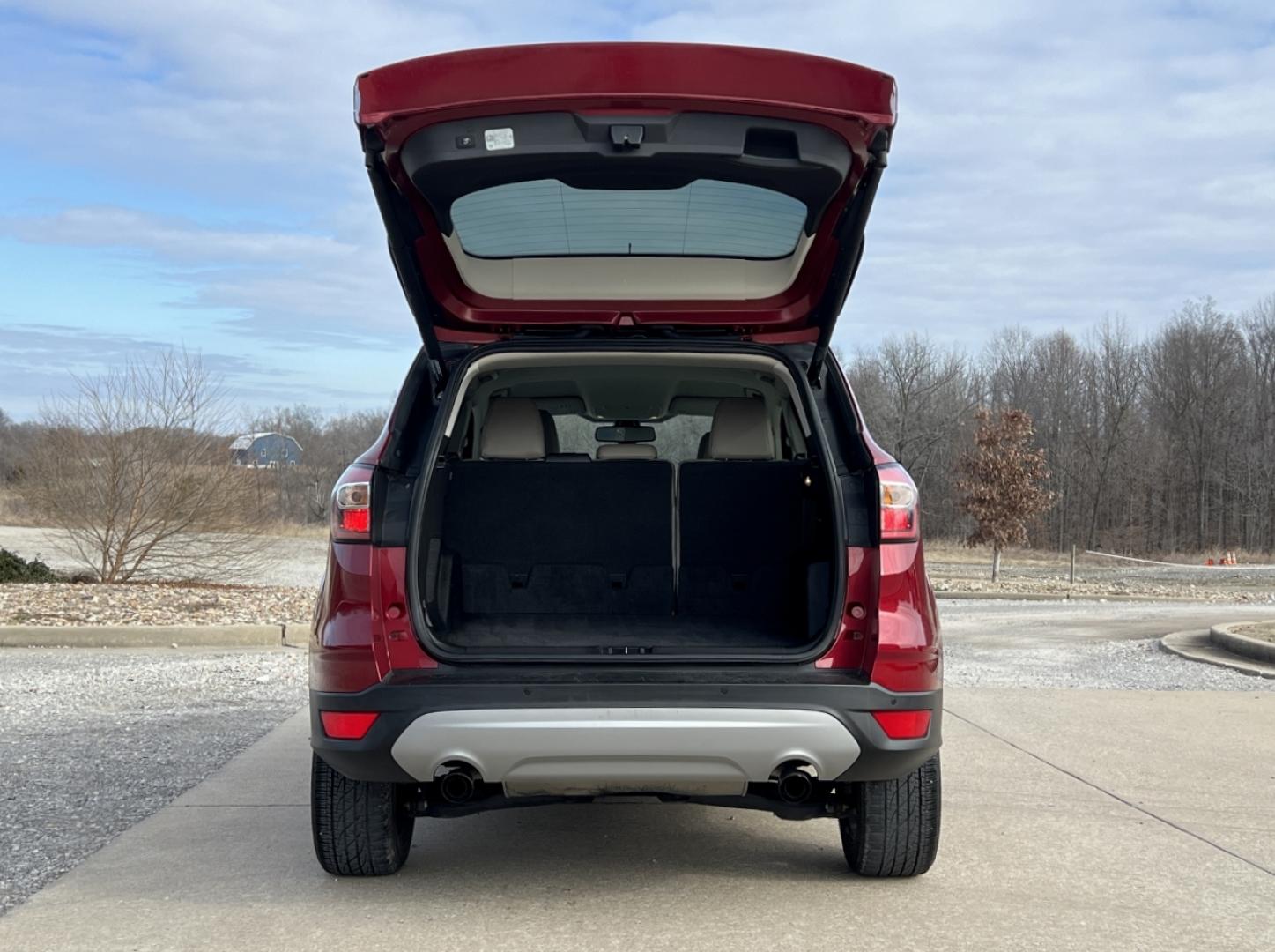 2017 RED /Tan Leather Ford Escape Titanium (1FMCU0JD5HU) with an 1.5L 4 Cyl. engine, Automatic transmission, located at 2990 Old Orchard Rd., Jackson, MO, 63755, 37.354214, -89.612106 - 2017 Ford Escape Titanium Only 45xxx miles Front Wheel Drive 1.5L 4 Cyl. Automatic Leather Power/Heated Seats Backup Camera Bluetooth Cruise Remote Start Power Windows/Locks/Mirrors We have financing available and we accept trades! Fill out a credit application on our website or come by - Photo#19