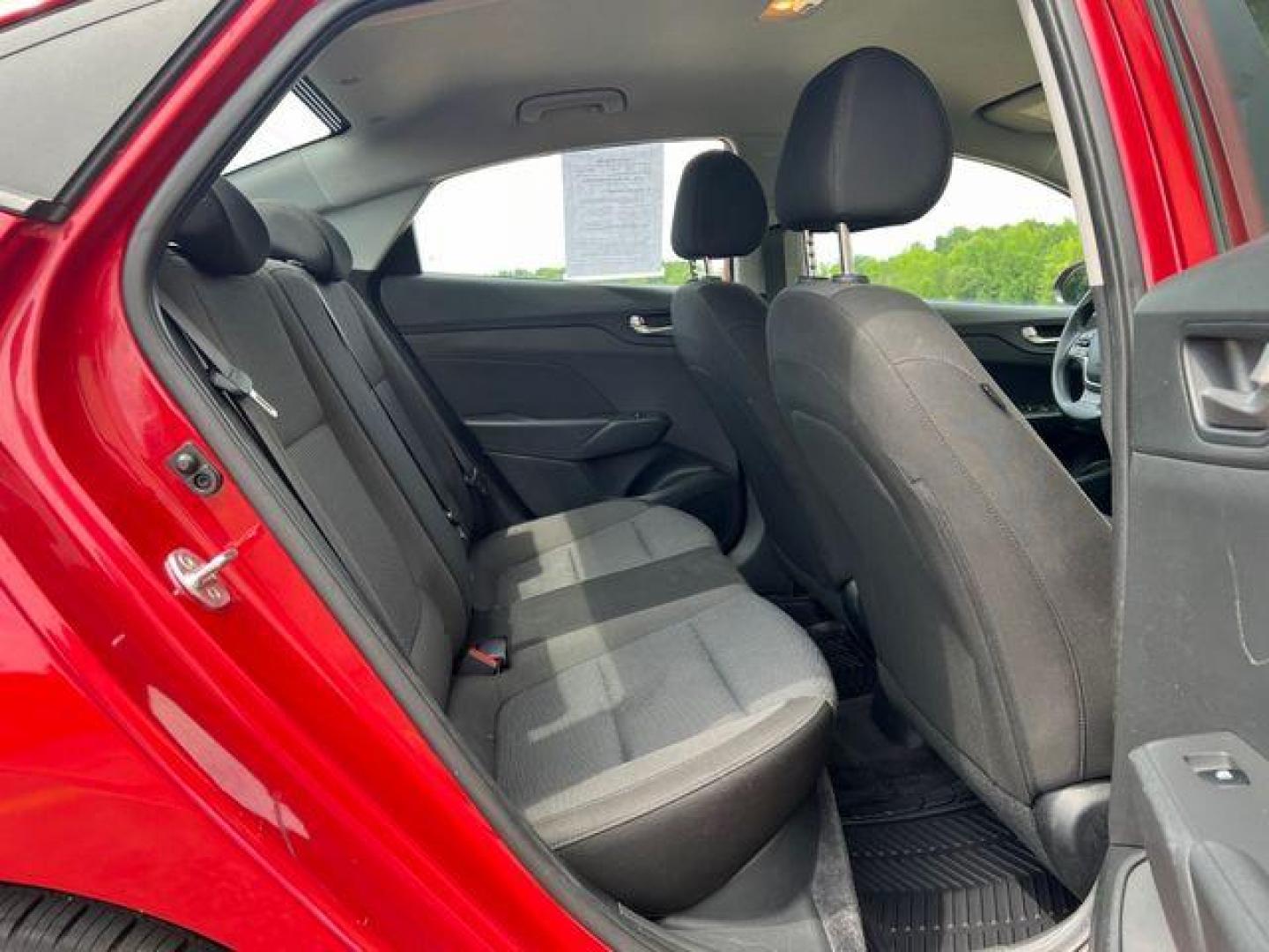 2020 RED /Black HYUNDAI ACCENT SE (3KPC24A61LE) with an 1.6L engine, Continuously Variable transmission, located at 2990 Old Orchard Rd., Jackson, MO, 63755, 37.354214, -89.612106 - Photo#16