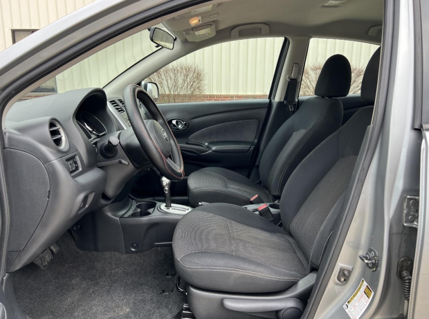 2014 GREY /Black Cloth NISSAN VERSA SV (3N1CN7AP5EL) with an 1.6L 4 Cyl. engine, Continuously Variable transmission, located at 2990 Old Orchard Rd., Jackson, MO, 63755, 37.354214, -89.612106 - 2014 Nissan Versa SV 143xxx miles Front Wheel Drive 1.6L 4 Cyl. Automatic Cruise Power Windows/Locks/Mirrors We have financing available and we accept trades! Fill out a credit application on our website or come by today! If you have any questions, give us a call at (573) 204-7777 or visit o - Photo#9