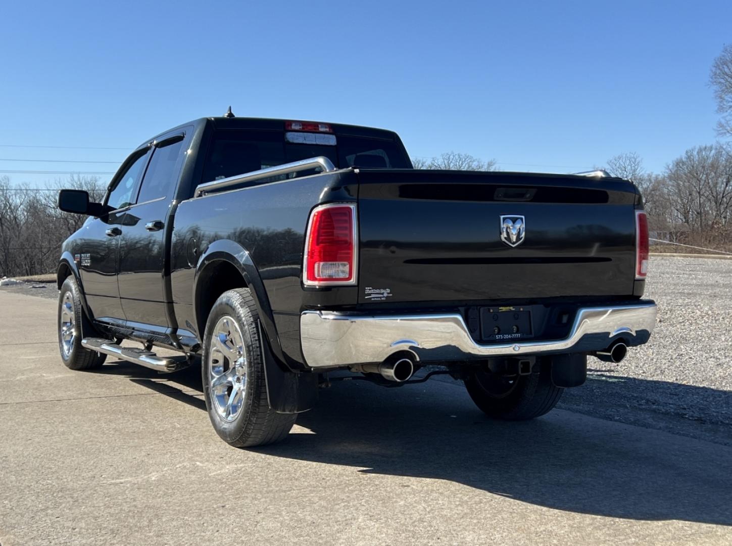 2017 BLACK /Black Leather RAM 1500 Laramie (1C6RR6VTXHS) with an 5.7L V8 HEMI engine, Automatic transmission, located at 2990 Old Orchard Rd., Jackson, MO, 63755, 37.354214, -89.612106 - 2017 Ram 1500 Laramie 93xxx miles Rear Wheel Drive 5.7L V8 HEMI Automatic Leather 20" Wheels Navigation Backup Camera Power/Heated/Cooled Seats Heated Steering Wheel Bluetooth Remote Start Cruise Power Windows/Locks/Mirrors We have financing available and we accept trades! Fill out a - Photo#11