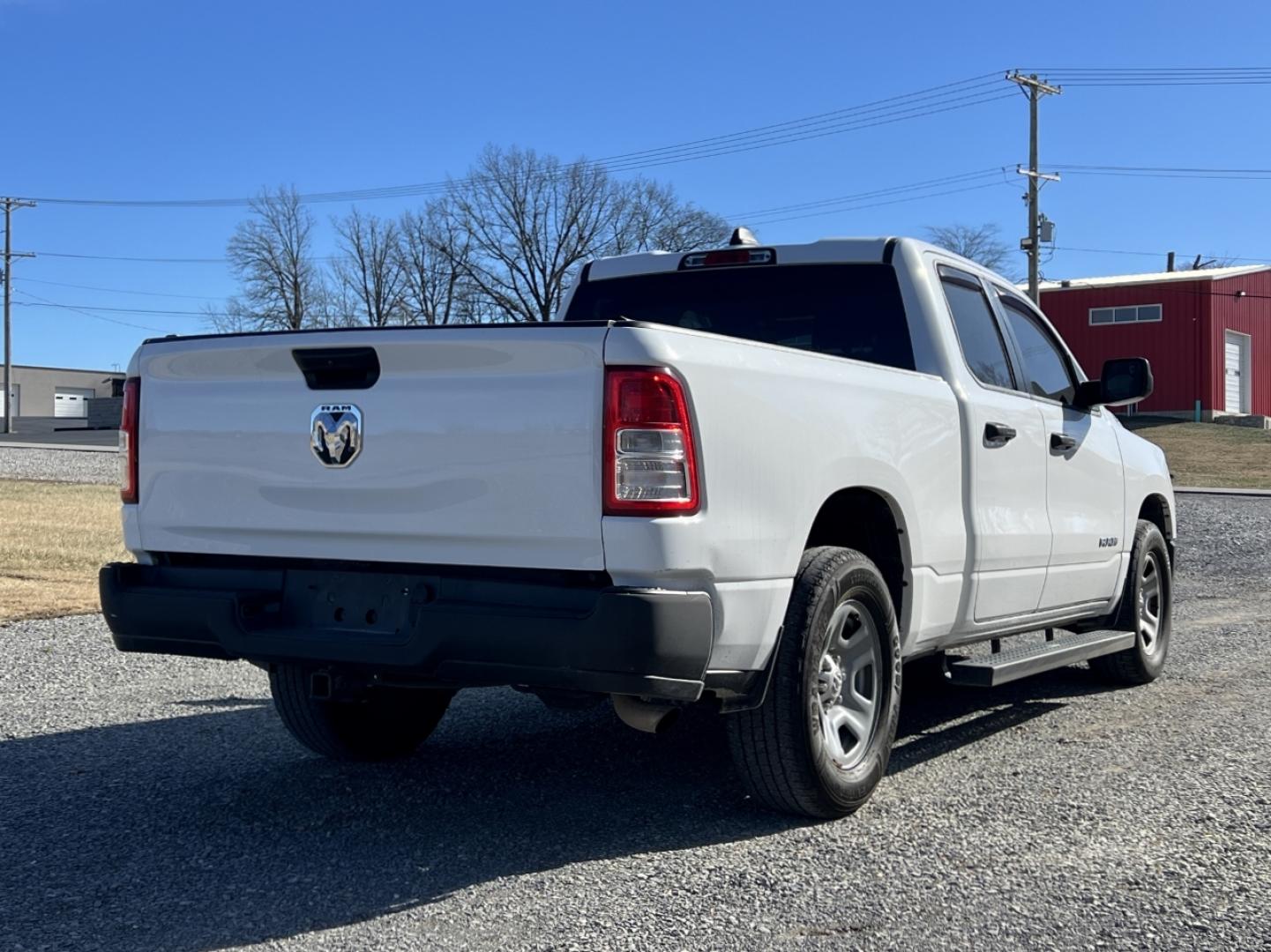 2021 WHITE /Gray Leather RAM 1500 TRADESMAN (1C6SRECG5MN) with an 3.6L V6 engine, Automatic transmission, located at 2990 Old Orchard Rd., Jackson, MO, 63755, 37.354214, -89.612106 - We have financing available and we accept trades! Fill out a credit application on our website or come by today! If you have any questions, give us a call at (573) 204-7777 or visit our website at firstautocredit.com. - Photo#7