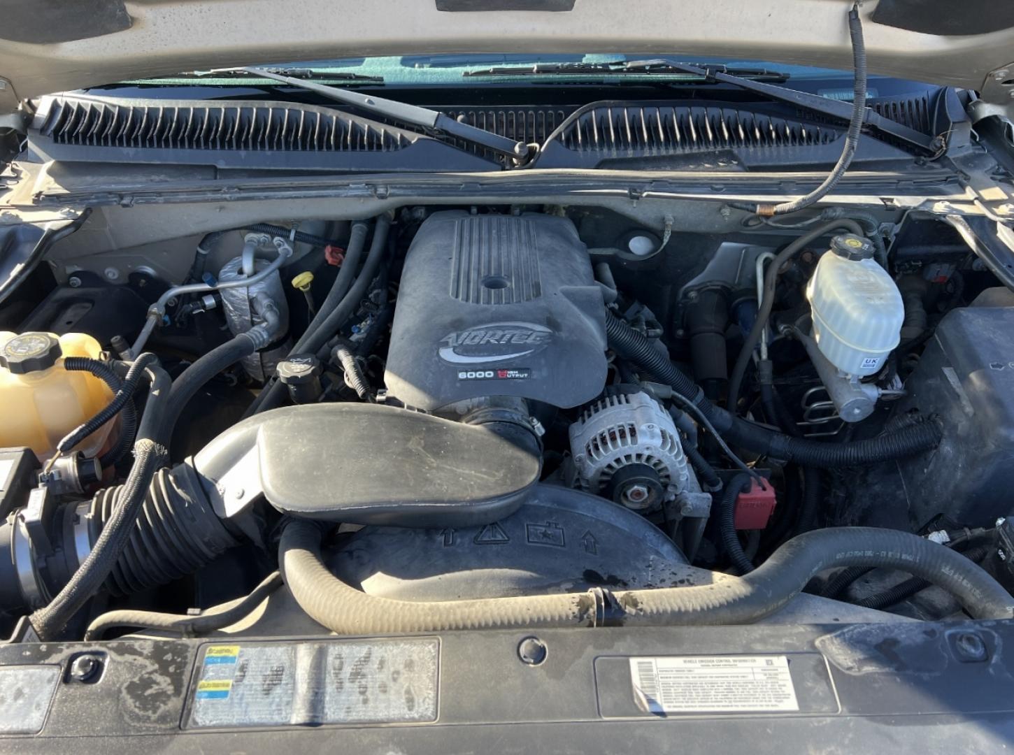 2003 TAN /Gray Leather CHEVROLET SILVERADO 1500 HEAVY DUTY (1GCGK13U03F) with an 6.0L engine, Automatic transmission, located at 2990 Old Orchard Rd., Jackson, MO, 63755, 37.354214, -89.612106 - Photo#31