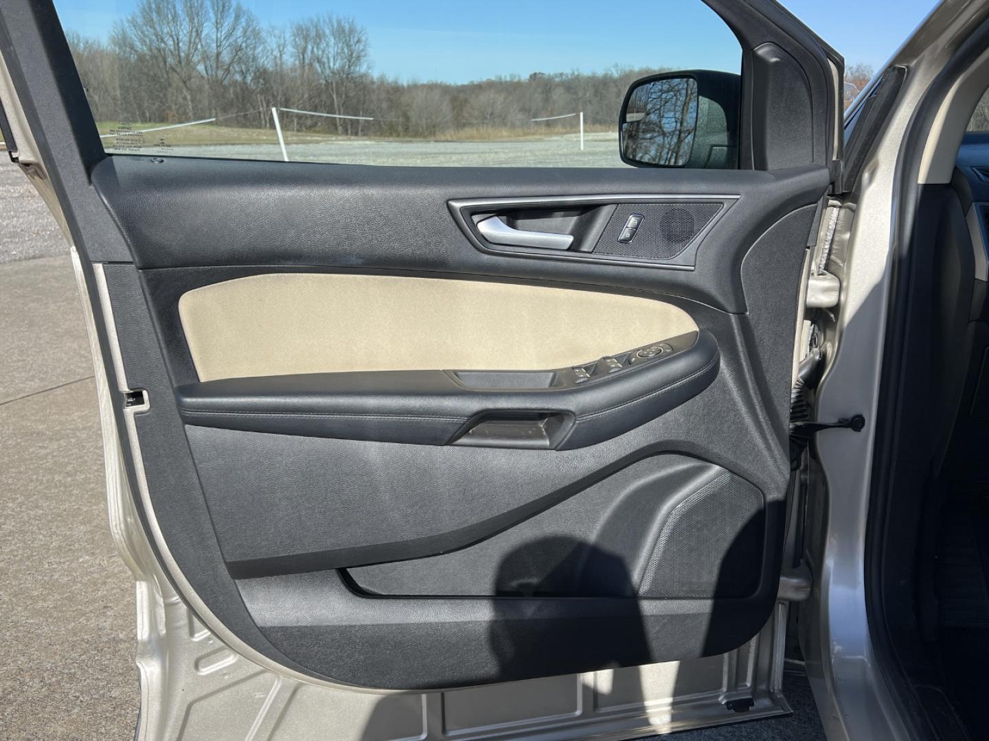 2017 TAN /Tan Cloth FORD EDGE SE (2FMPK3G92HB) with an 2.0L engine, Automatic transmission, located at 2990 Old Orchard Rd., Jackson, MO, 63755, 37.354214, -89.612106 - Photo#10