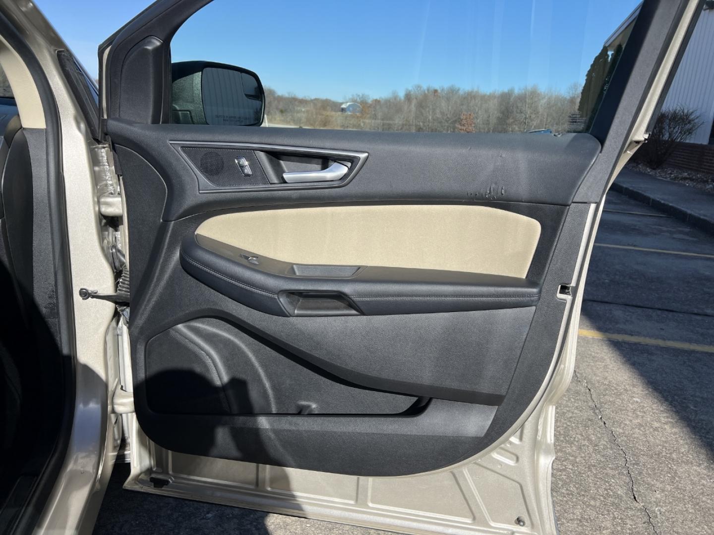 2017 TAN /Tan Cloth FORD EDGE SE (2FMPK3G92HB) with an 2.0L engine, Automatic transmission, located at 2990 Old Orchard Rd., Jackson, MO, 63755, 37.354214, -89.612106 - Photo#12