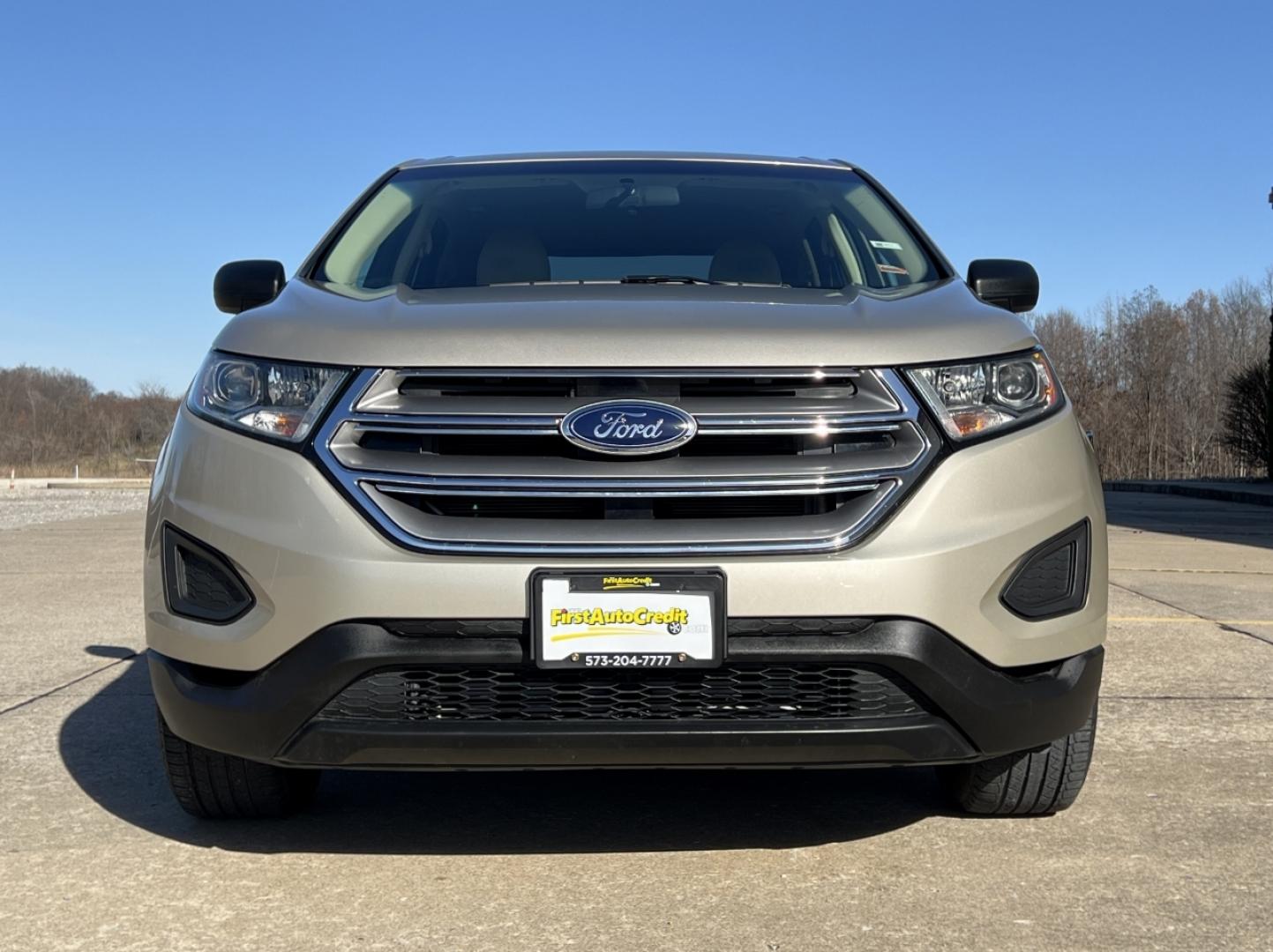 2017 TAN /Tan Cloth FORD EDGE SE (2FMPK3G92HB) with an 2.0L engine, Automatic transmission, located at 2990 Old Orchard Rd., Jackson, MO, 63755, 37.354214, -89.612106 - Photo#9