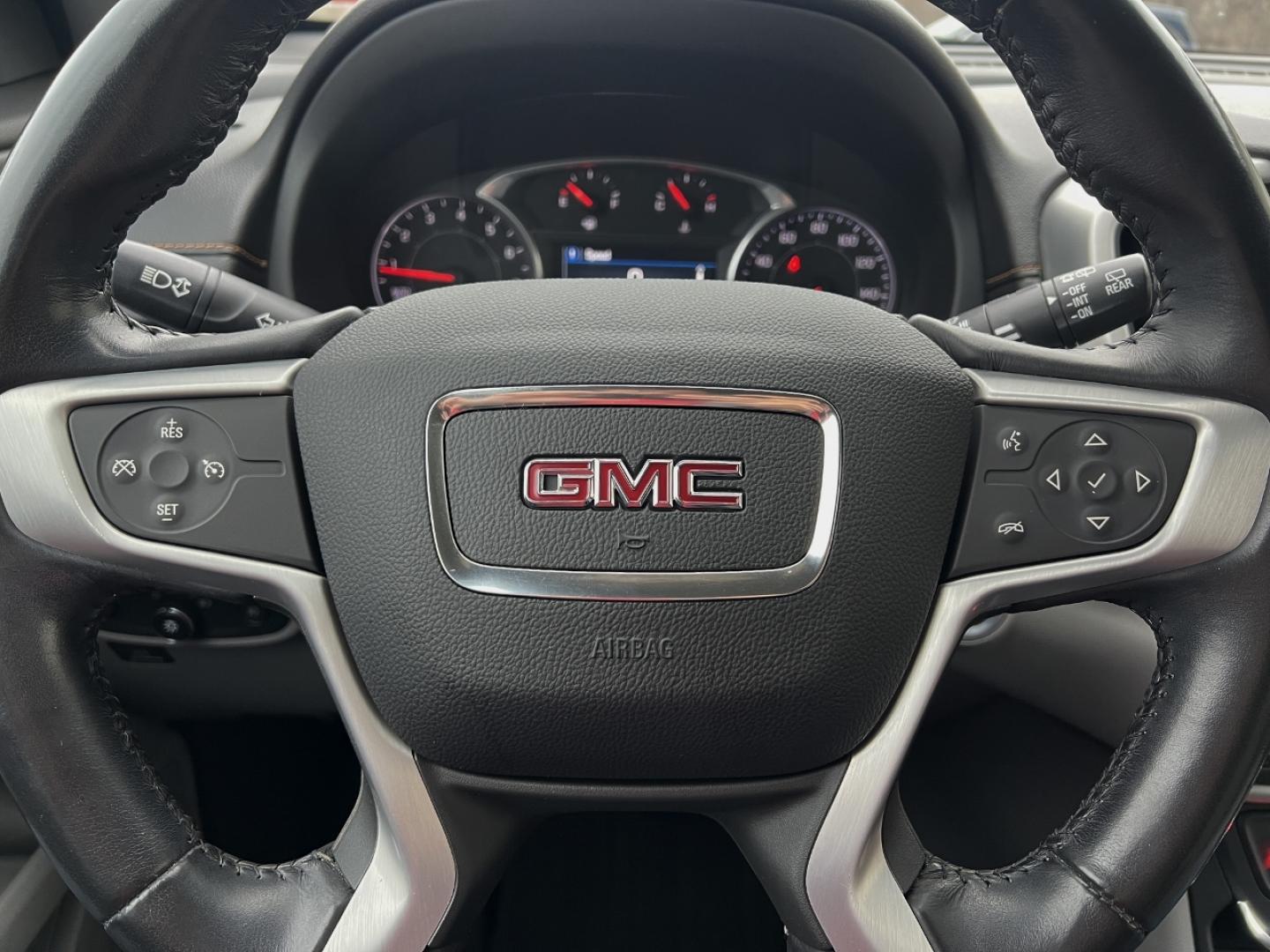 2018 NAVY /Gray/Black Leather GMC TERRAIN SLT (3GKALPEX0JL) with an 2.0L engine, Automatic transmission, located at 2990 Old Orchard Rd., Jackson, MO, 63755, 37.354214, -89.612106 - Photo#22