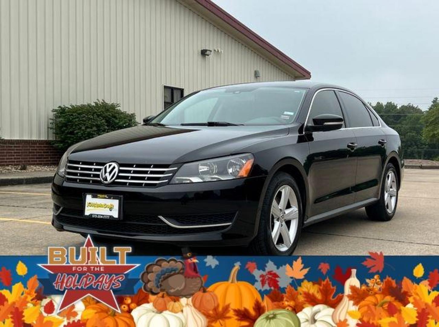 2013 /Black Volkswagen Passat 2.0L TDI SE MT (1VWBN7A31DC) with an 2.0L L4 DOHC 16V TURBO DIESEL engine, 6-Speed Manual transmission, located at 2990 Old Orchard Rd., Jackson, MO, 63755, 37.354214, -89.612106 - 2013 Volkswagen Passat TDI SE103xxx milesFront Wheel Drive2.0L Turbocharged 4 Cyl.AutomaticLeatherHeated SeatsPower Driver SeatSunroofBluetoothCruisePower Windows/Locks/MirrorsWe have financing available and we accept trades! Fill out a credit application on our website or come by today!If you have - Photo#5