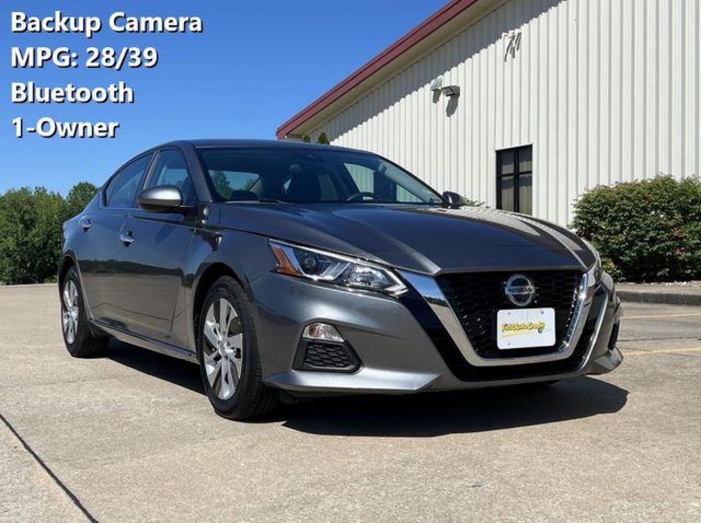 2021 GRAY /Black NISSAN ALTIMA S (1N4BL4BV8MN) with an 2.5L engine, Continuously Variable transmission, located at 2990 Old Orchard Rd., Jackson, MO, 63755, 37.354214, -89.612106 - Photo#0