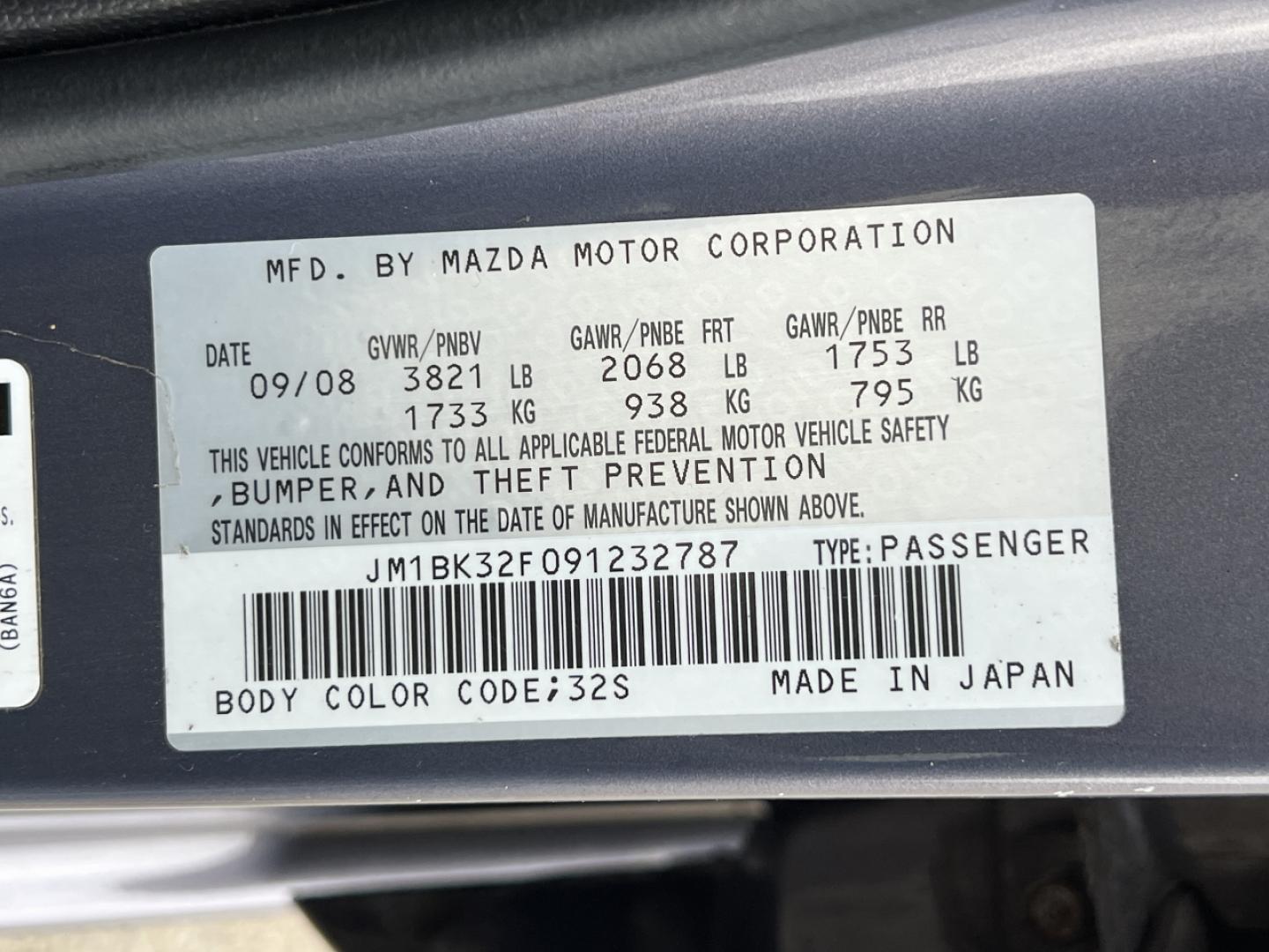 2009 GRAY /Black Cloth Mazda MAZDA3 i Sport 4-Door (JM1BK32F091) with an 2.0L 4 Cyl. engine, Automatic transmission, located at 2990 Old Orchard Rd., Jackson, MO, 63755, 37.354214, -89.612106 - 2009 Mazda 3 i Sport Only 98xxx miles Front Wheel Drive 2.0L 4 Cyl. Automatic Cruise Power Windows/Locks/Mirrors We have financing available and we accept trades! Fill out a credit application on our website or come by today! If you have any questions, give us a call at (573) 204-7777 or vis - Photo#39