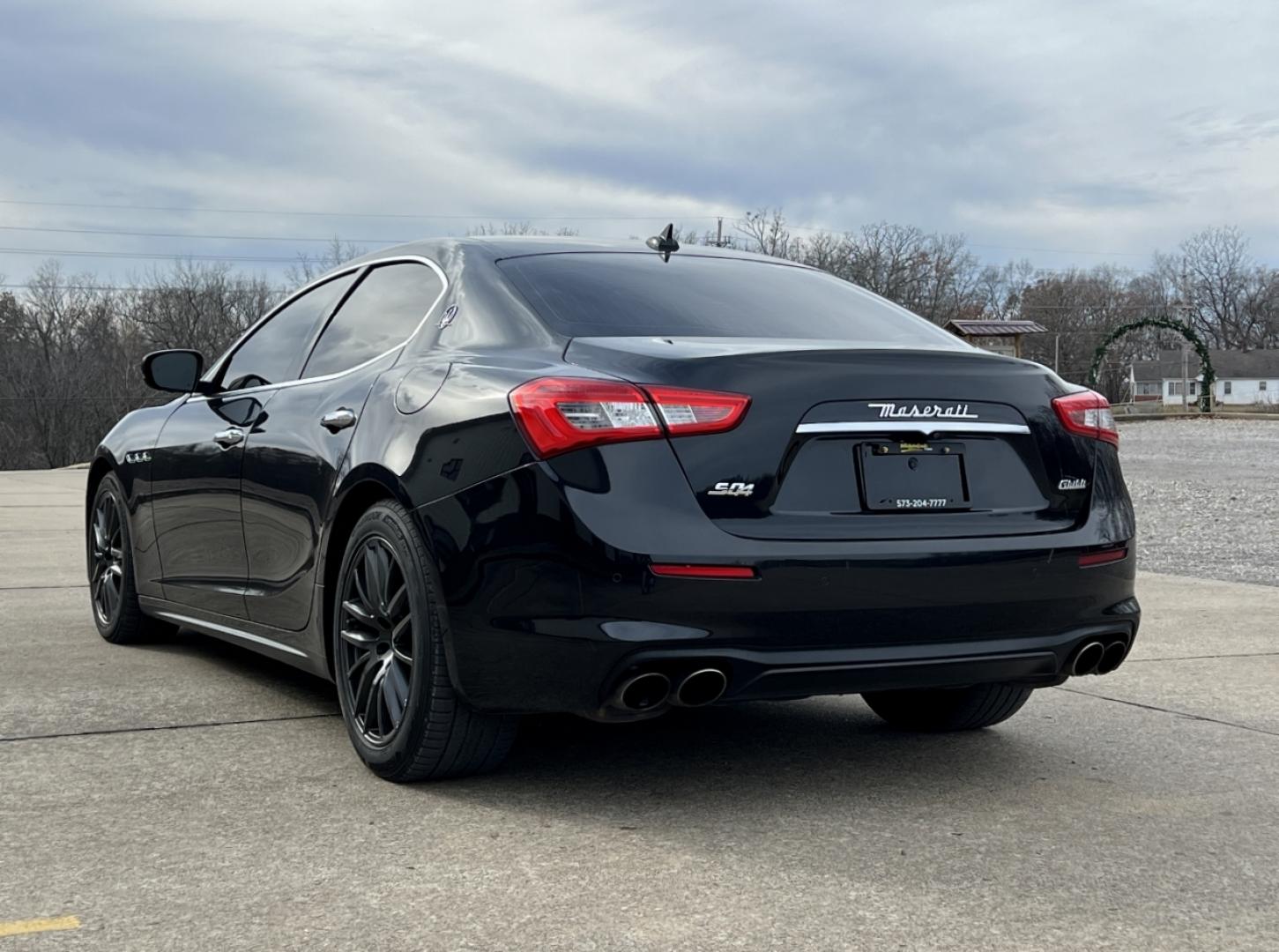 2019 BLACK MASERATI GHIBLI SQ4 (ZAM57YTA0K1) with an 3.0L engine, Automatic transmission, located at 2990 Old Orchard Rd., Jackson, MO, 63755, 37.354214, -89.612106 - Photo#13