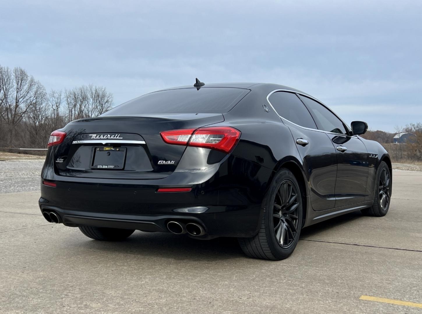 2019 BLACK MASERATI GHIBLI SQ4 (ZAM57YTA0K1) with an 3.0L engine, Automatic transmission, located at 2990 Old Orchard Rd., Jackson, MO, 63755, 37.354214, -89.612106 - Photo#12