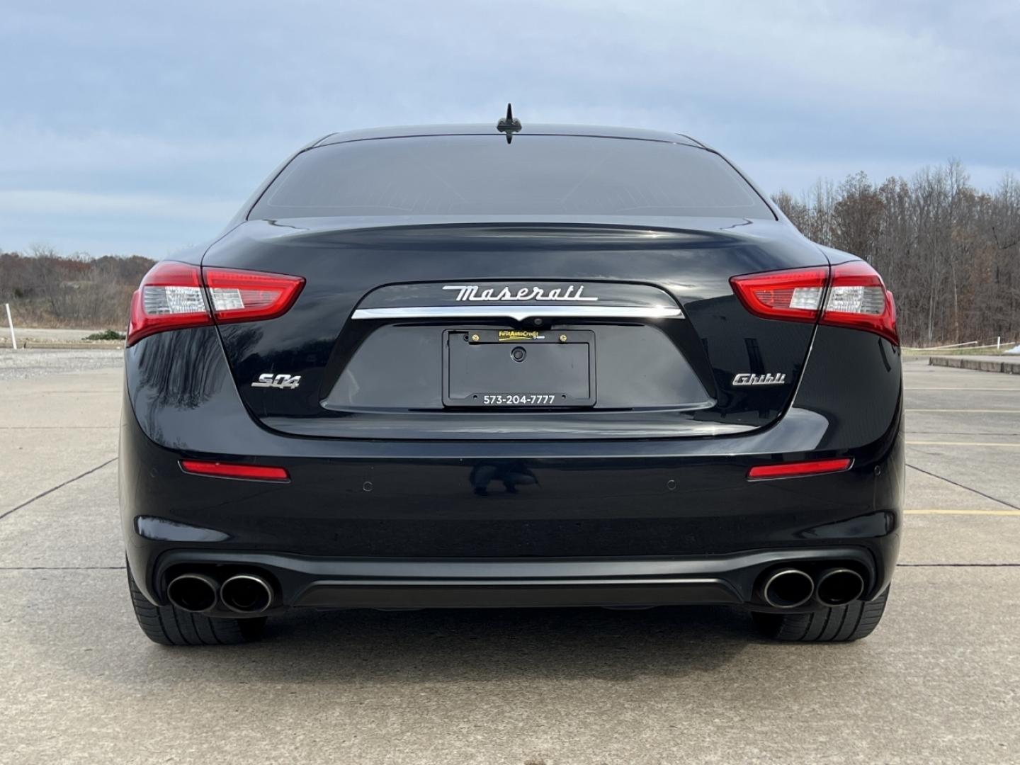 2019 BLACK MASERATI GHIBLI SQ4 (ZAM57YTA0K1) with an 3.0L engine, Automatic transmission, located at 2990 Old Orchard Rd., Jackson, MO, 63755, 37.354214, -89.612106 - Photo#14