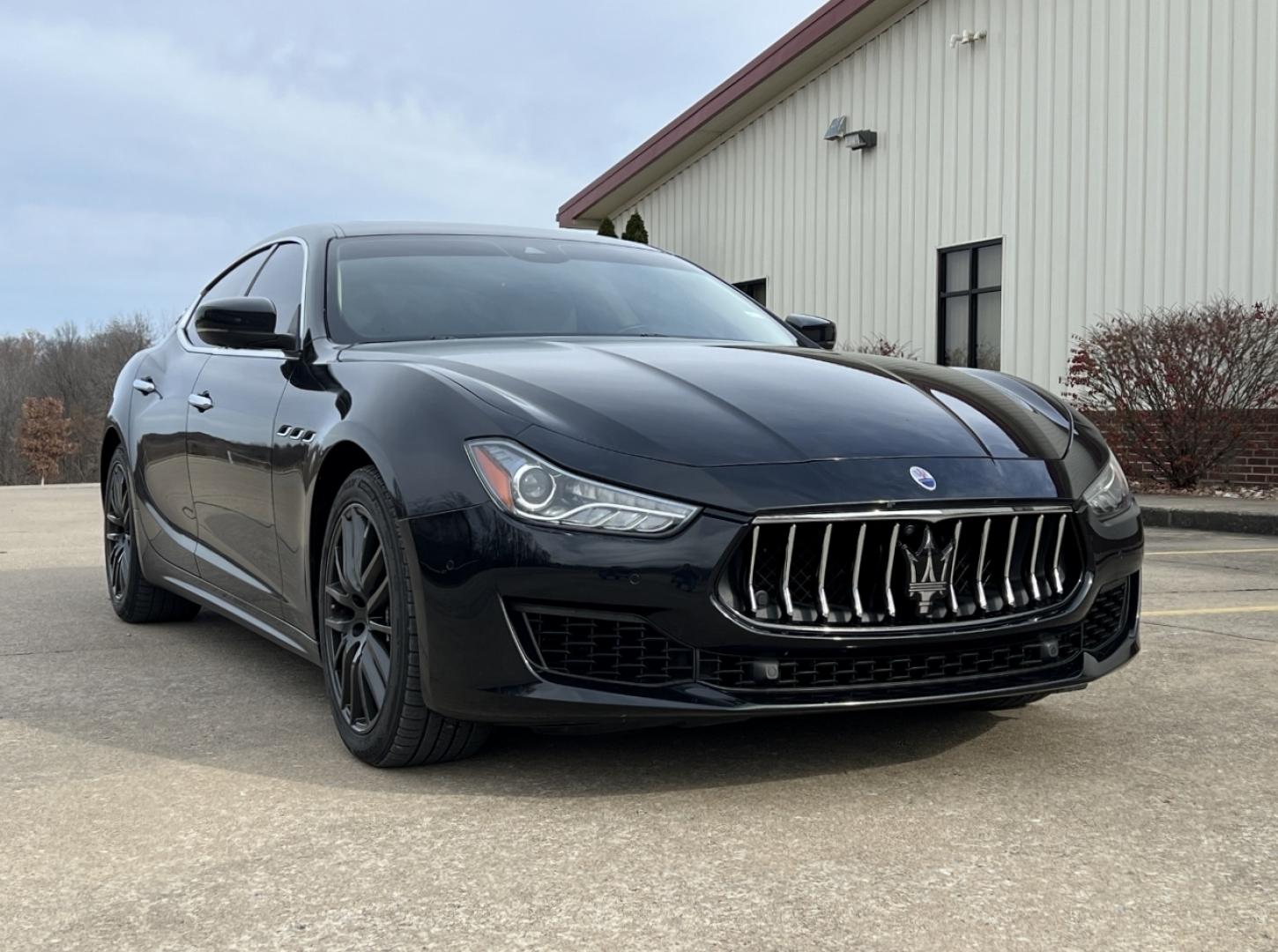 2019 BLACK MASERATI GHIBLI SQ4 (ZAM57YTA0K1) with an 3.0L engine, Automatic transmission, located at 2990 Old Orchard Rd., Jackson, MO, 63755, 37.354214, -89.612106 - Photo#0