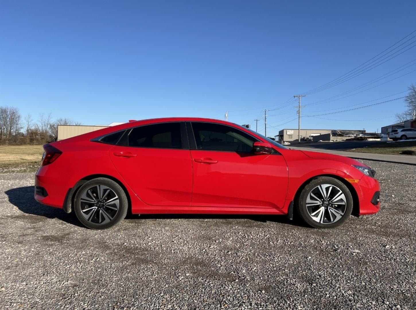 2017 RED Honda Civic EX-T Sedan CVT (2HGFC1F31HH) with an 1.5L 4 Cyl. TURBO engine, CVT transmission, located at 2990 Old Orchard Rd., Jackson, MO, 63755, 37.354214, -89.612106 - We have financing available and we accept trades! Fill out a credit application on our website or come by today! If you have any questions, give us a call at (573) 204-7777 or visit our website at firstautocredit.com. - Photo#8