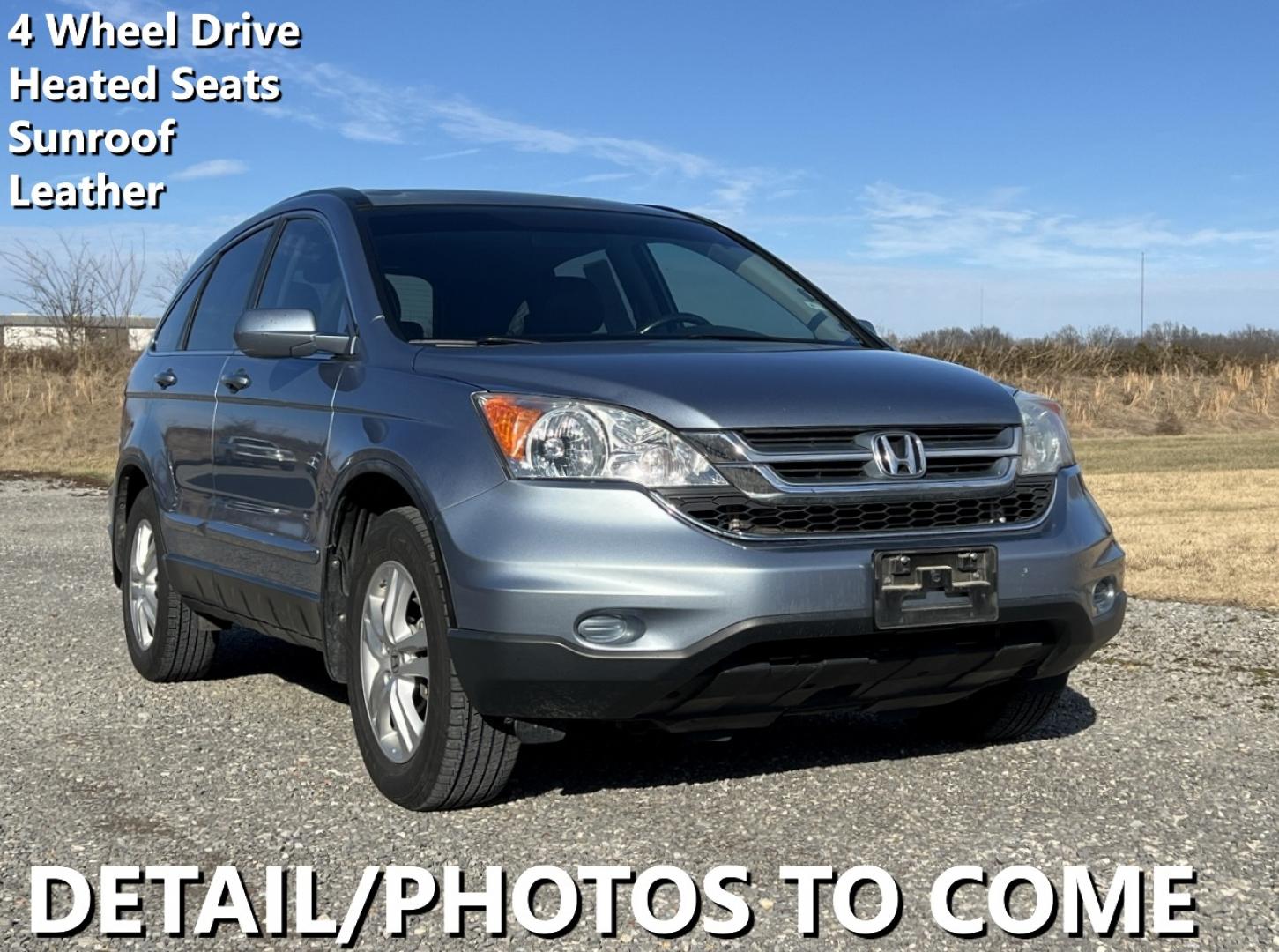 2011 BLUE Honda CR-V EX-L 4WD (5J6RE4H73BL) with an 2.4L 4 Cyl. engine, Automatic transmission, located at 2990 Old Orchard Rd., Jackson, MO, 63755, 37.354214, -89.612106 - We have financing available and we accept trades! Fill out a credit application on our website or come by today! If you have any questions, give us a call at (573) 204-7777 or visit our website at firstautocredit.com. - Photo#0