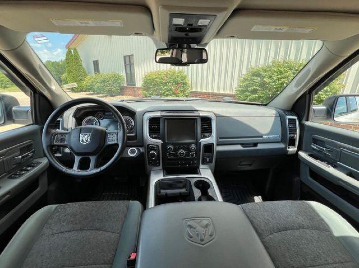 2017 WHITE /Gray RAM 1500 BIG HORN (1C6RR7LG4HS) with an 3.6L engine, Automatic transmission, located at 2990 Old Orchard Rd., Jackson, MO, 63755, 37.354214, -89.612106 - Photo#23