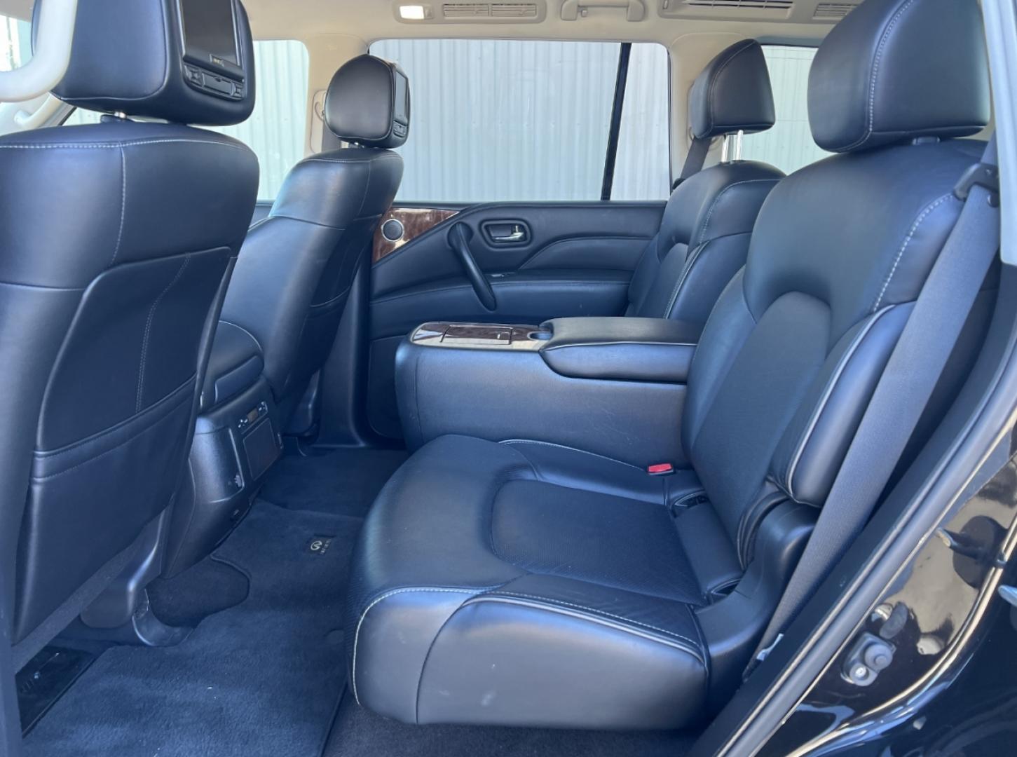 2019 BLACK /Black Leather INFINITI QX80 LUXE (JN8AZ2NE9K9) with an 5.6L V8 engine, Automatic transmission, located at 2990 Old Orchard Rd., Jackson, MO, 63755, 37.354214, -89.612106 - We have financing available and we accept trades! Fill out a credit application on our website or come by today! If you have any questions, give us a call at (573) 204-7777 or visit our website at firstautocredit.com. - Photo#10