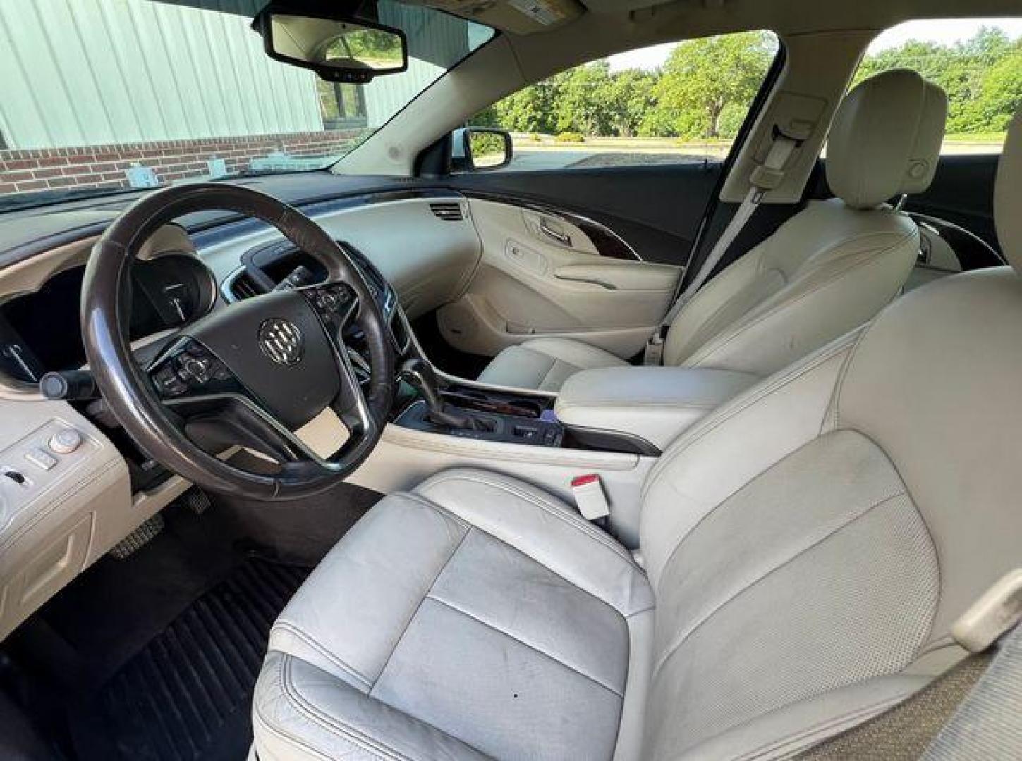 2014 WHITE /Tan BUICK LACROSSE TOURING (1G4GF5G39EF) with an 3.6L engine, Automatic transmission, located at 2990 Old Orchard Rd., Jackson, MO, 63755, 37.354214, -89.612106 - Photo#16