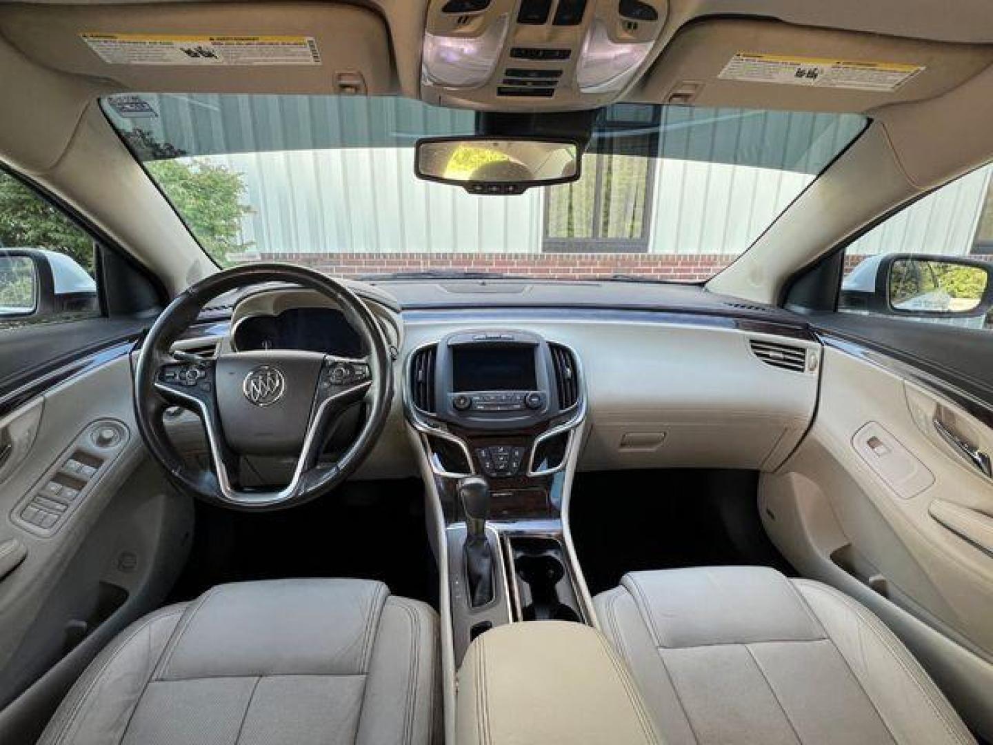 2014 WHITE /Tan BUICK LACROSSE TOURING (1G4GF5G39EF) with an 3.6L engine, Automatic transmission, located at 2990 Old Orchard Rd., Jackson, MO, 63755, 37.354214, -89.612106 - Photo#25