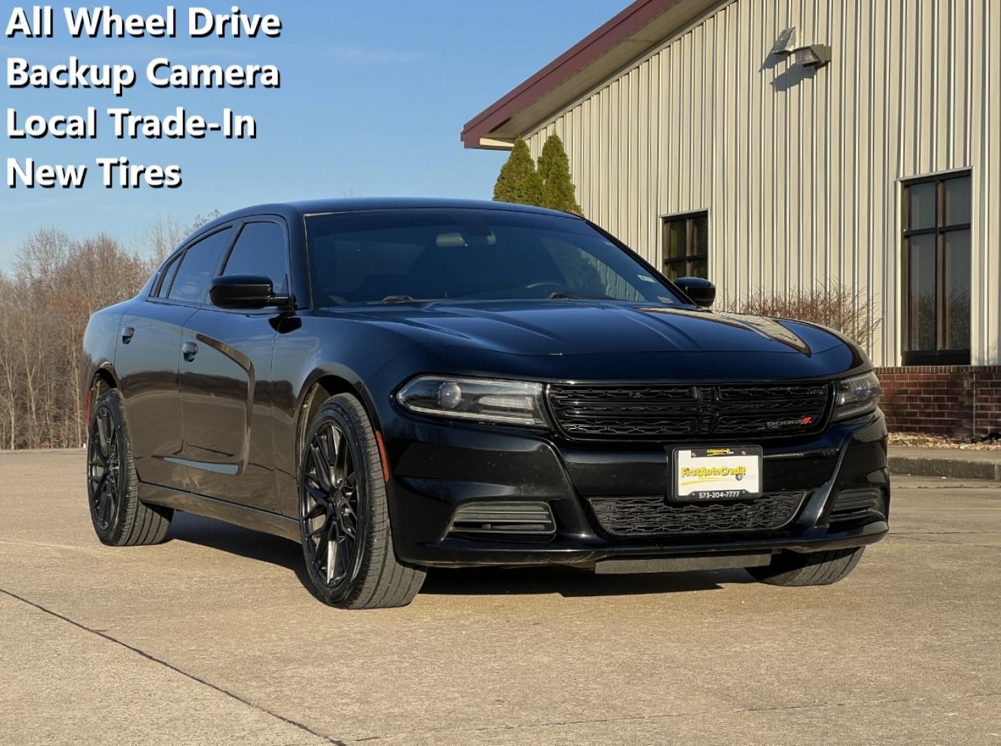 2018 BLACK /Black Cloth DODGE CHARGER POLICE (2C3CDXKT7JH) with an 5.7L engine, Automatic transmission, located at 2990 Old Orchard Rd., Jackson, MO, 63755, 37.354214, -89.612106 - Photo#0