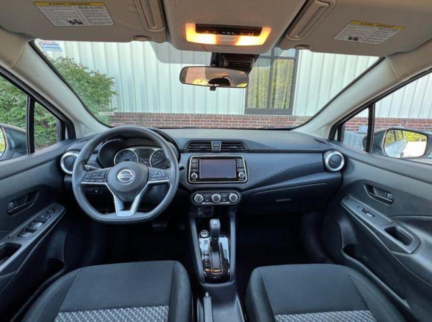 2021 WHITE /Black NISSAN VERSA S (3N1CN8DVXML) with an 1.6L engine, Continuously Variable transmission, located at 2990 Old Orchard Rd., Jackson, MO, 63755, 37.354214, -89.612106 - Photo#20