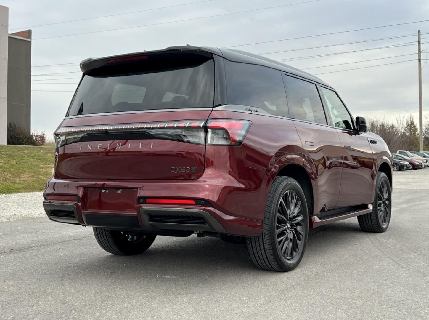 2025 MAROON INFINITI QX80 AUTOGRAPH (JN8AZ3CC5S9) , Automatic transmission, located at 2990 Old Orchard Rd., Jackson, MO, 63755, 37.354214, -89.612106 - Photo#9