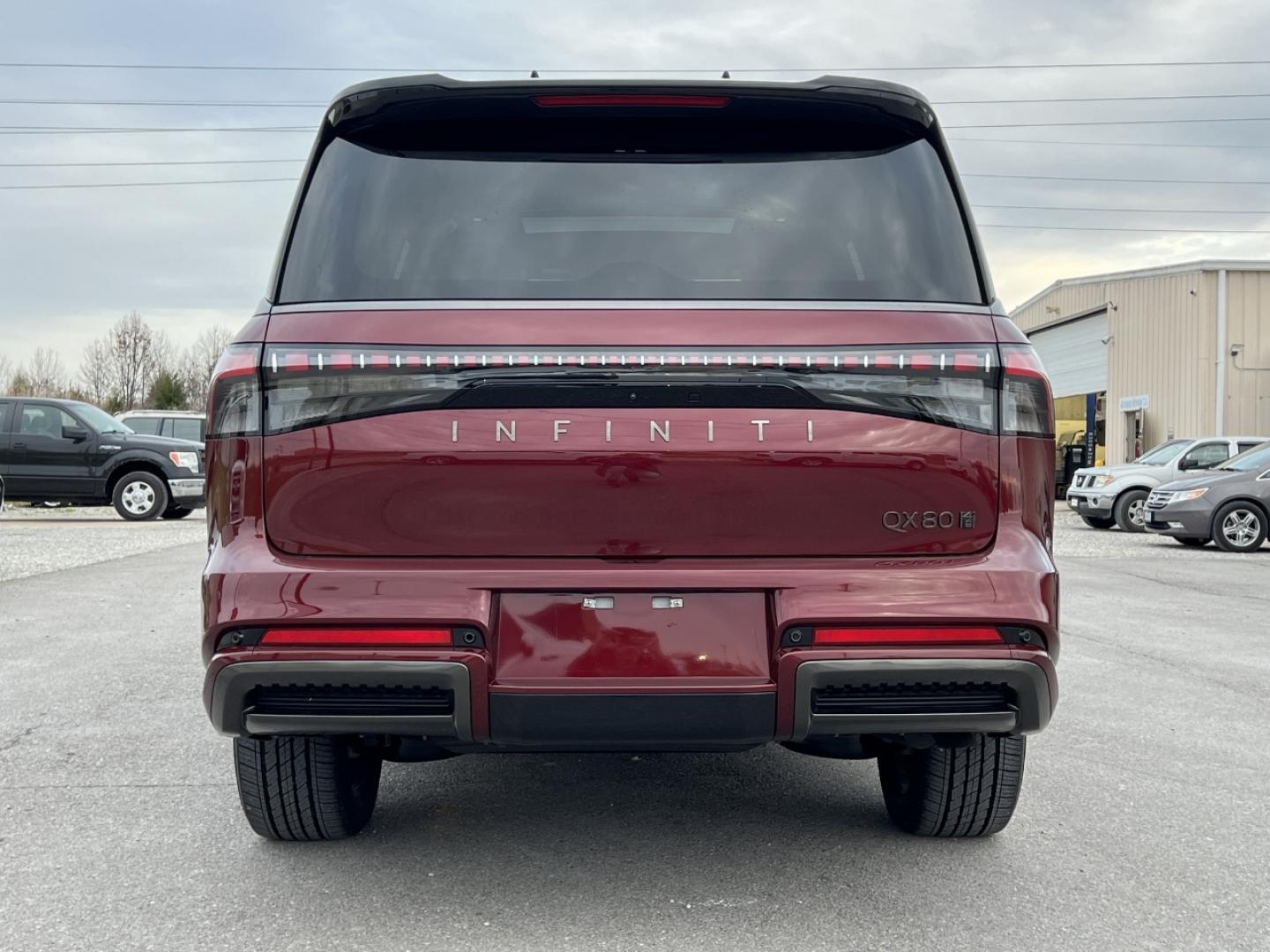 2025 MAROON INFINITI QX80 AUTOGRAPH (JN8AZ3CC5S9) , Automatic transmission, located at 2990 Old Orchard Rd., Jackson, MO, 63755, 37.354214, -89.612106 - Photo#10