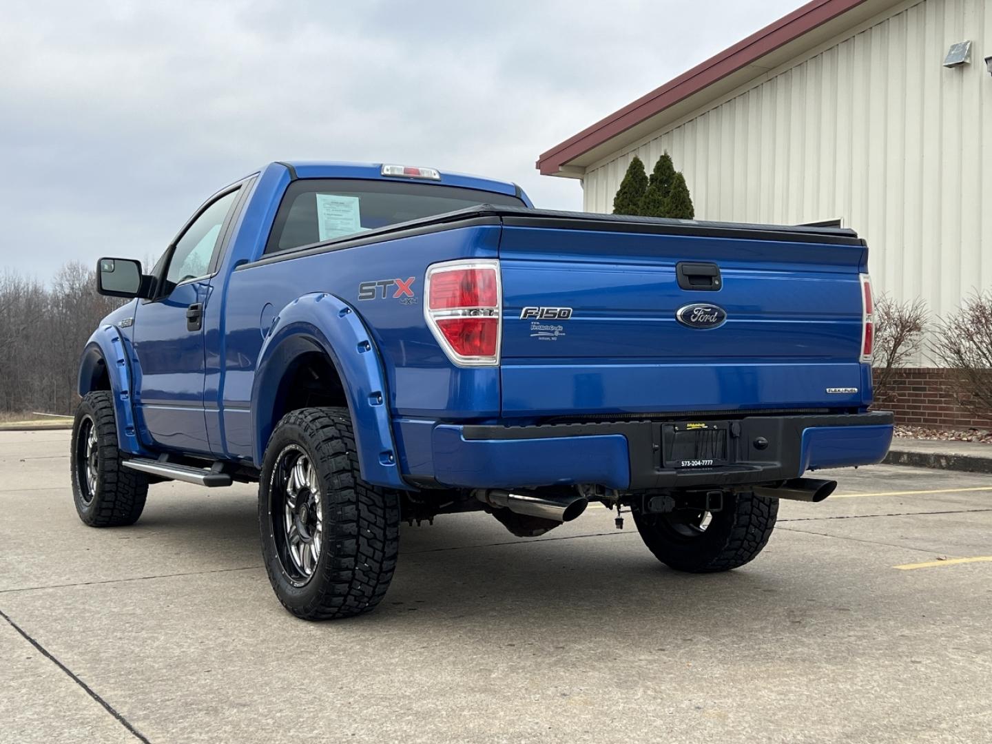 2013 BLUE /Gray Cloth FORD F150 STX (1FTMF1EF7DK) with an 5.0L engine, Automatic transmission, located at 2990 Old Orchard Rd., Jackson, MO, 63755, 37.354214, -89.612106 - Photo#7