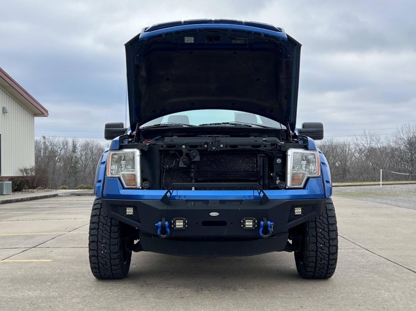 2013 BLUE /Gray Cloth FORD F150 STX (1FTMF1EF7DK) with an 5.0L engine, Automatic transmission, located at 2990 Old Orchard Rd., Jackson, MO, 63755, 37.354214, -89.612106 - Photo#28