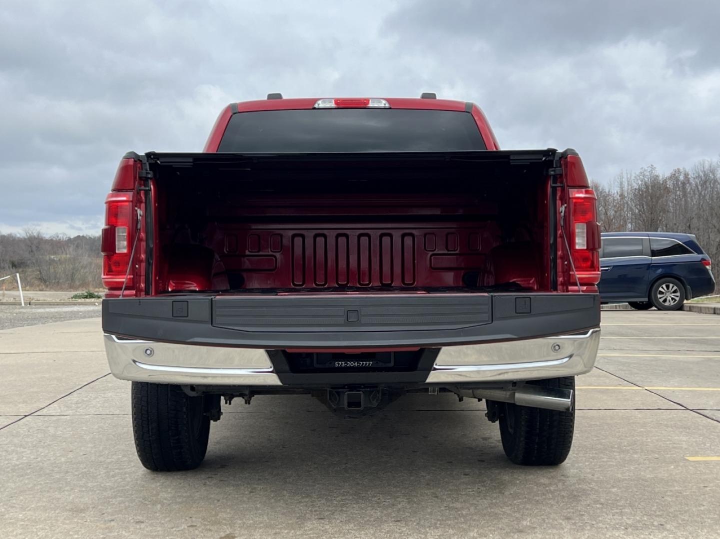 2021 RED /Gray Cloth FORD F150 XLT (1FTFW1ED1MF) with an 3.5L engine, Automatic transmission, located at 2990 Old Orchard Rd., Jackson, MO, 63755, 37.354214, -89.612106 - Photo#21