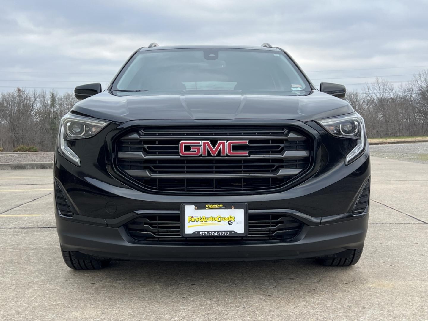 2021 BLACK /Black Cloth GMC TERRAIN SLE (3GKALMEV8ML) with an 1.5L engine, Automatic transmission, located at 2990 Old Orchard Rd., Jackson, MO, 63755, 37.354214, -89.612106 - Photo#12