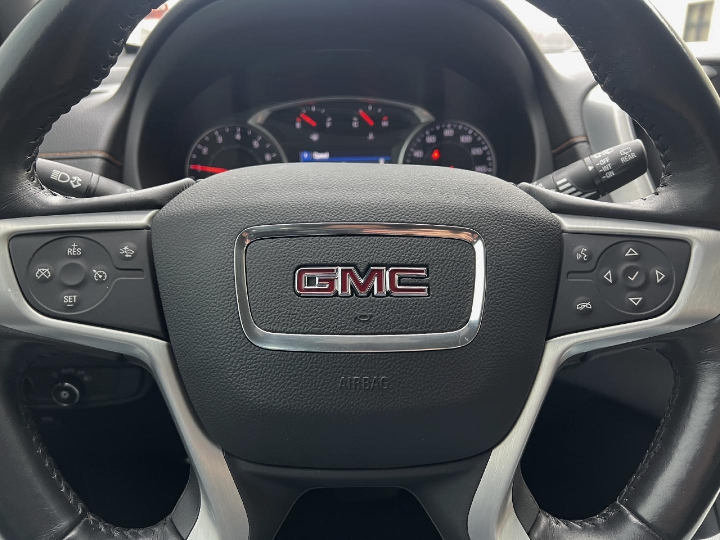 2021 BLACK /Black Cloth GMC TERRAIN SLE (3GKALMEV8ML) with an 1.5L engine, Automatic transmission, located at 2990 Old Orchard Rd., Jackson, MO, 63755, 37.354214, -89.612106 - Photo#21